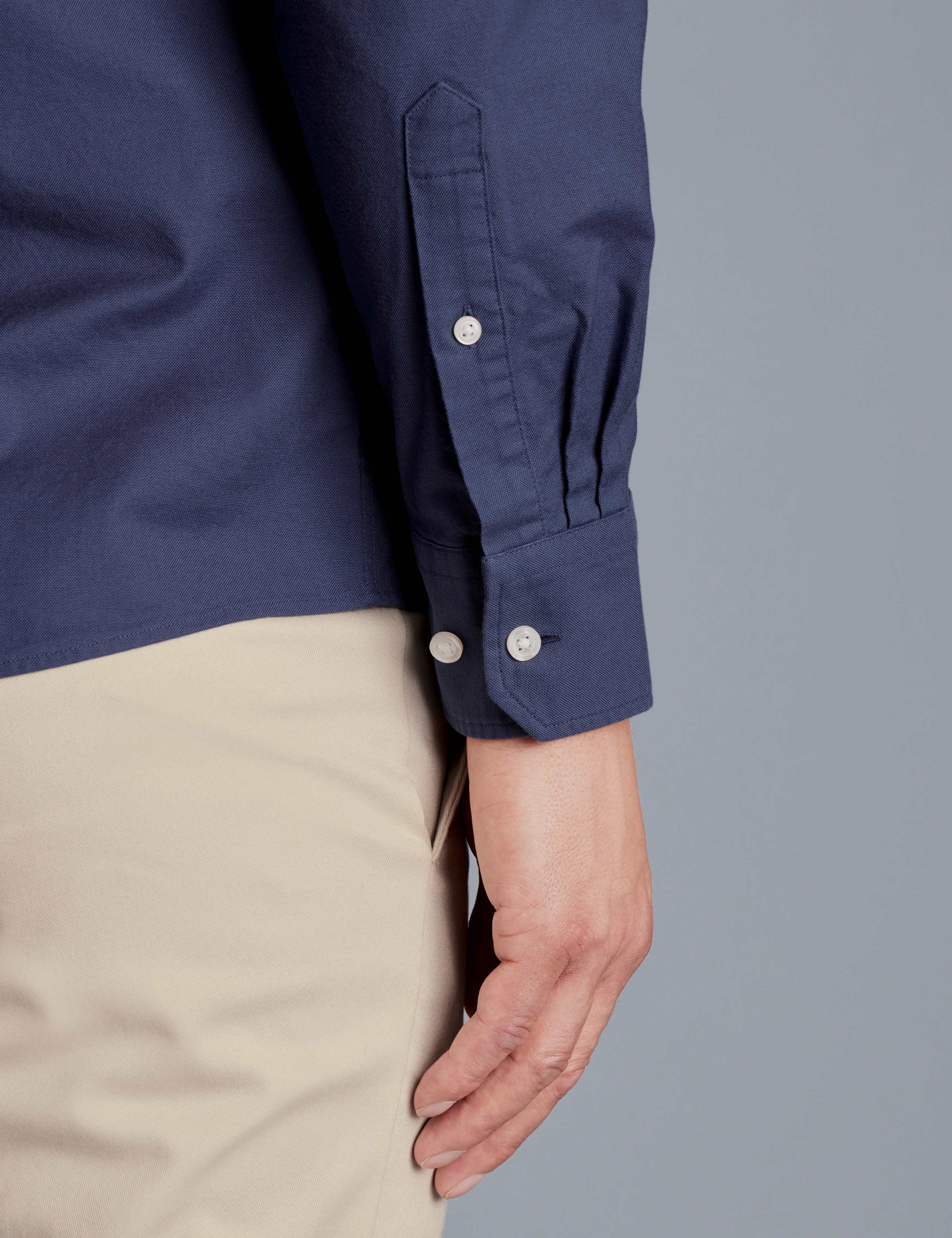 Slim Fit Pure Cotton Oxford Shirt 4 of 6