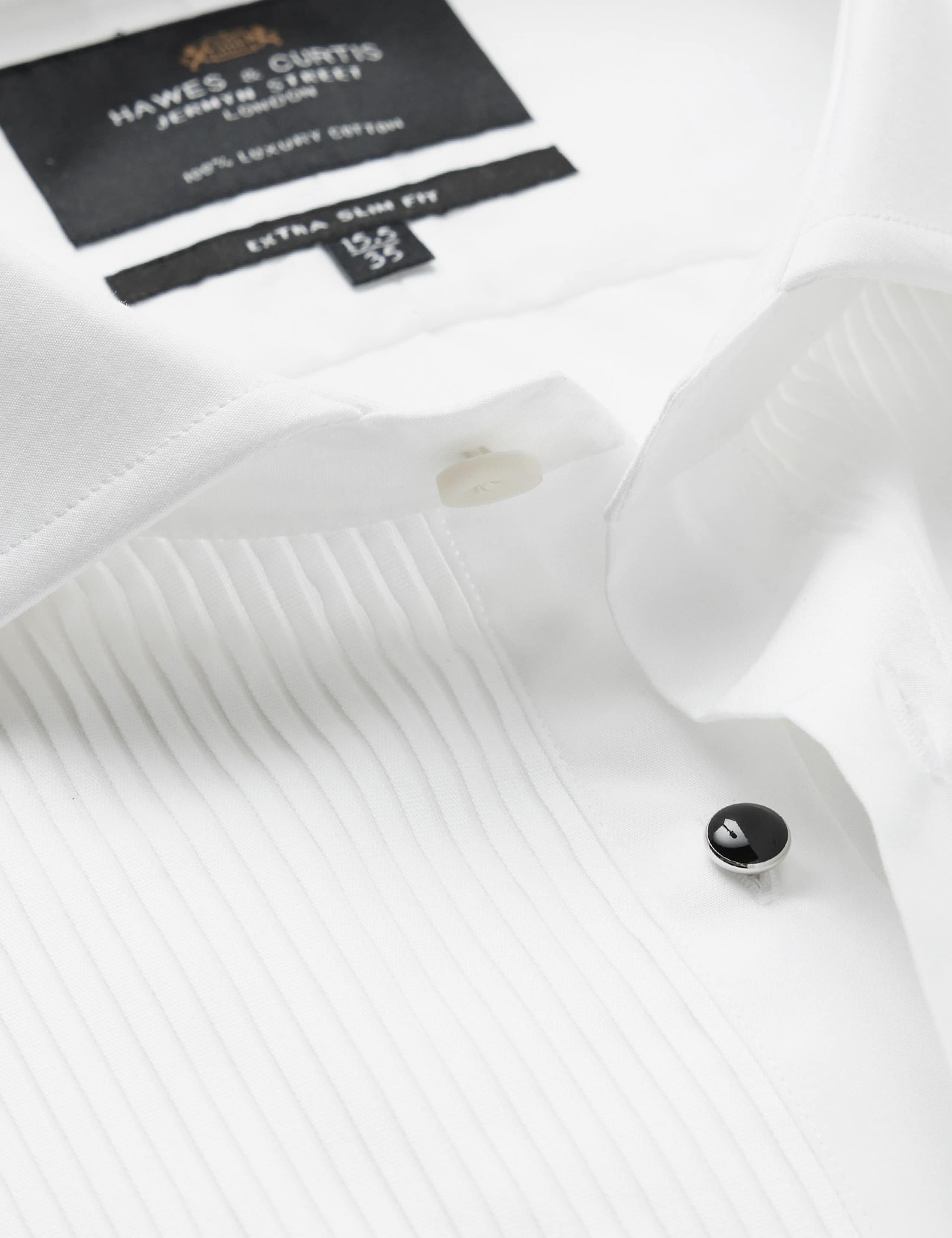 Extra Slim Fit Easy Iron Pure Cotton Dinner Shirt 3 of 3