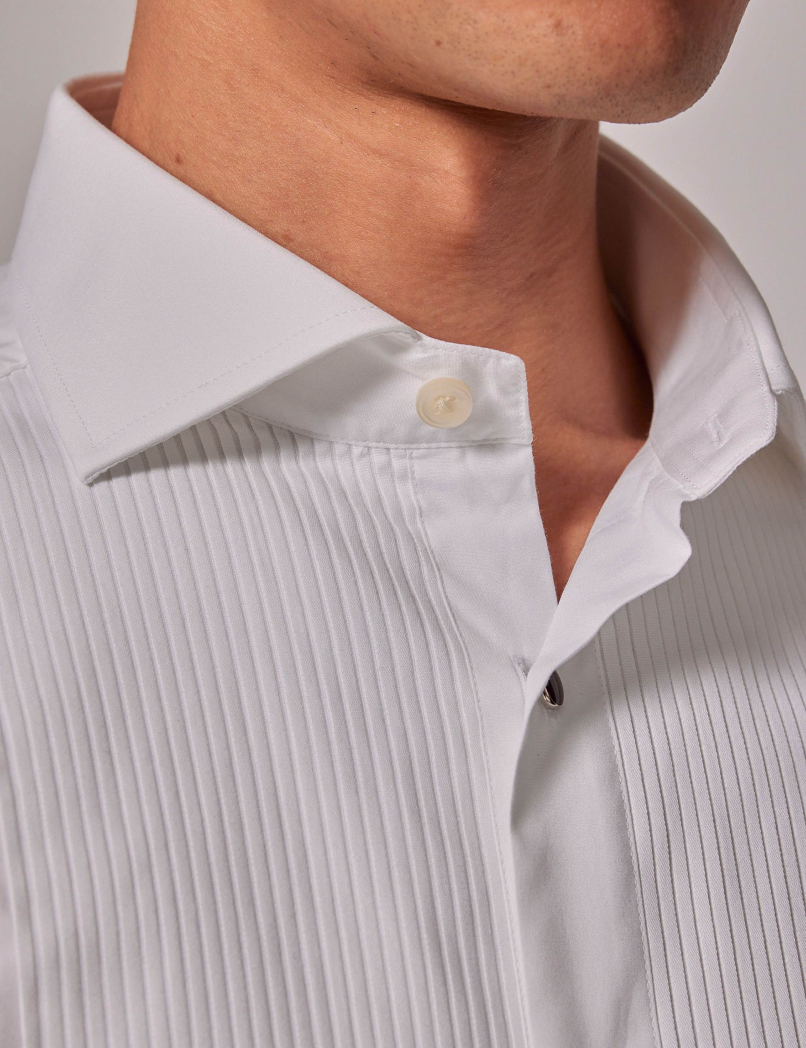 Extra Slim Fit Easy Iron Pure Cotton Dinner Shirt 5 of 5