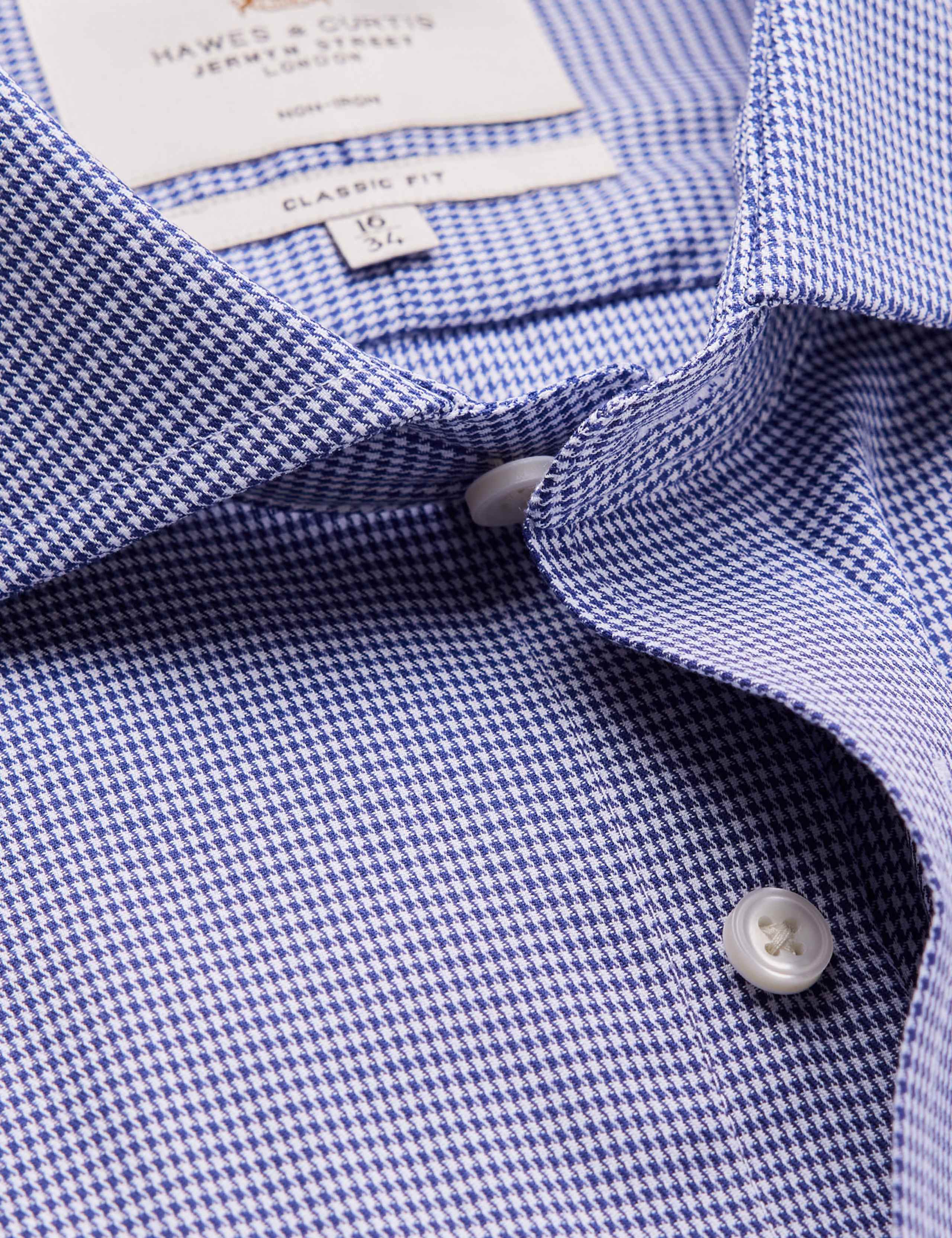 Classic Fit Non Iron Pure Cotton Check Shirt 3 of 3