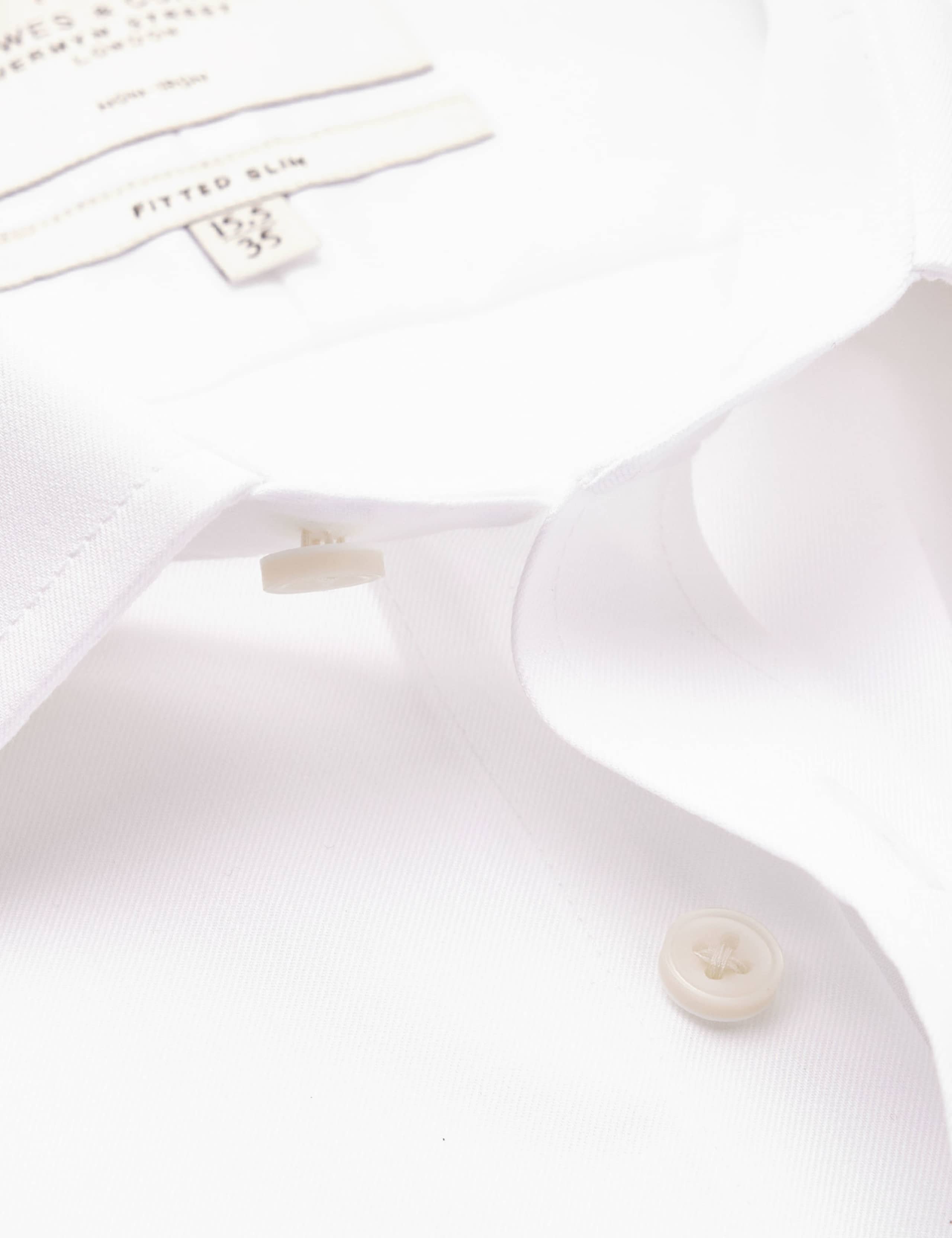 Slim Fit Non Iron Pure Cotton Twill Shirt 4 of 4