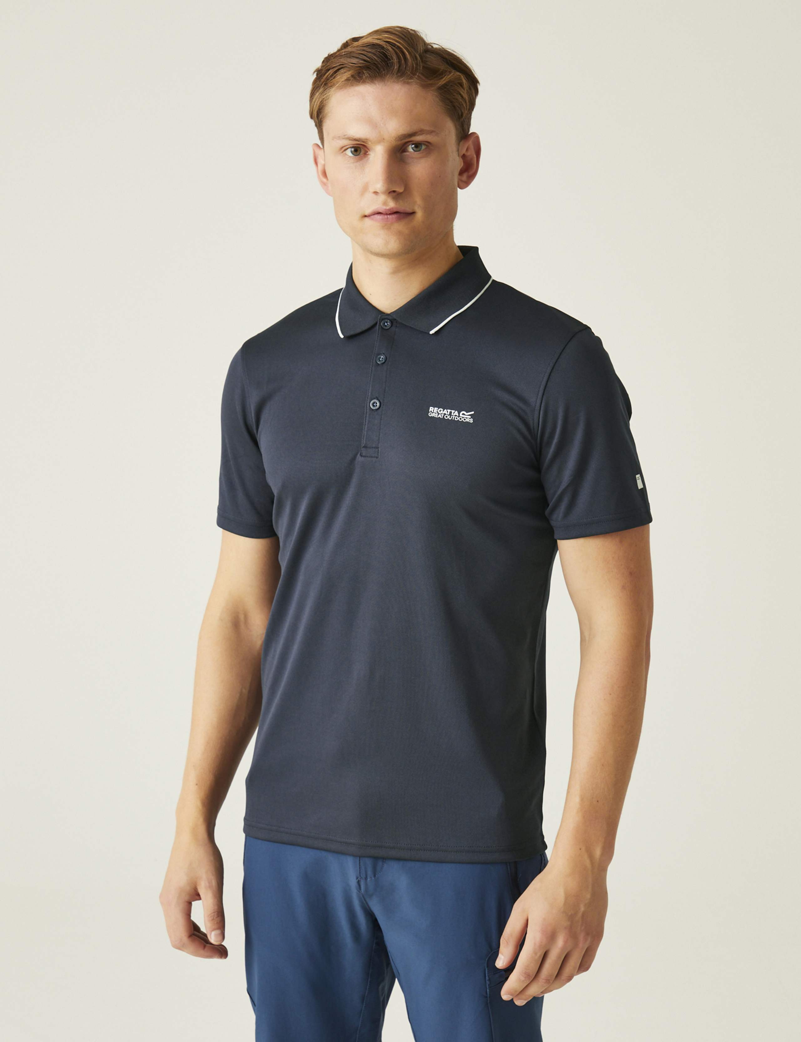 Maverik V Tipped Collar Polo Shirt 1 of 5