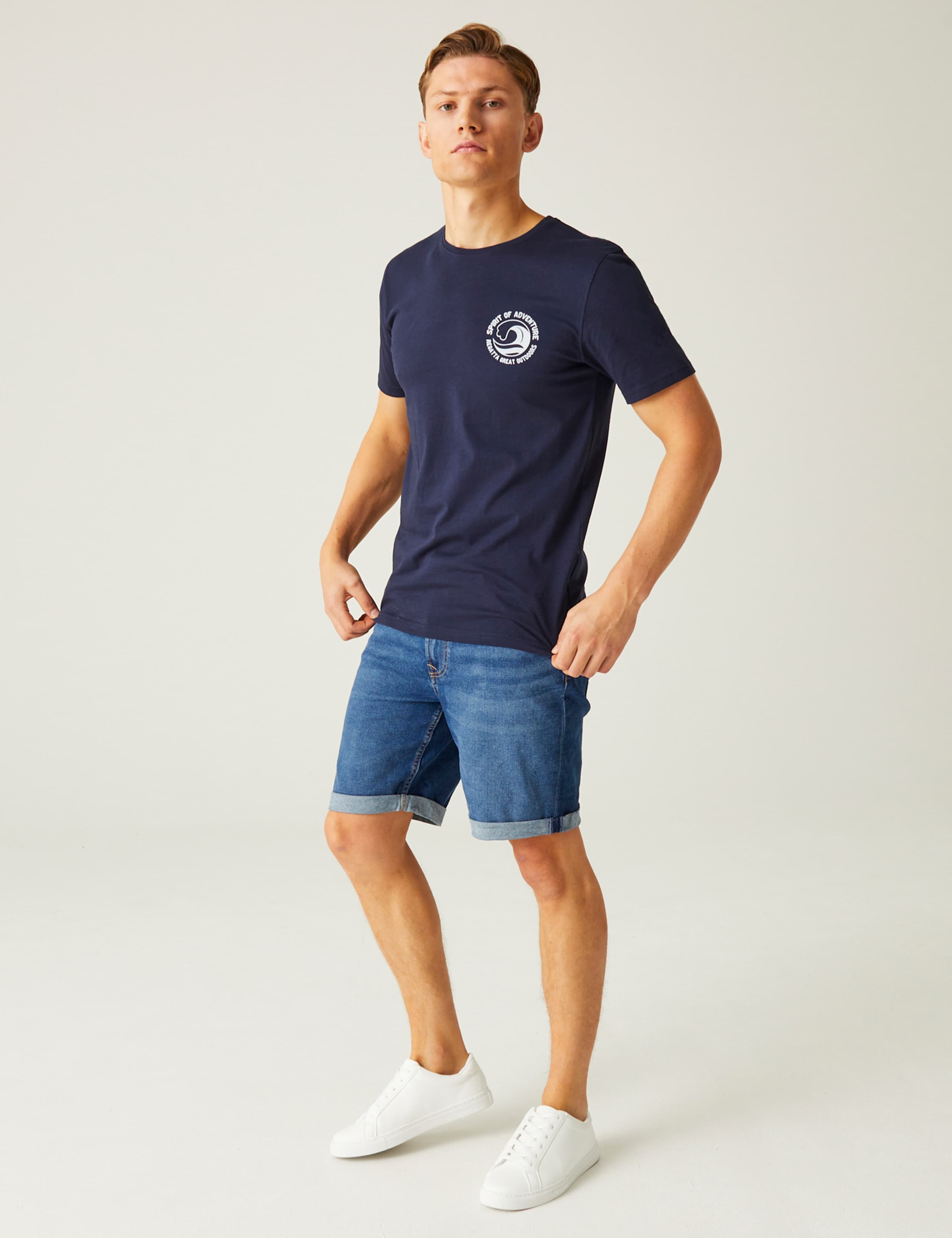 Cline VIII Pure Cotton Sail Graphic T-Shirt 5 of 6