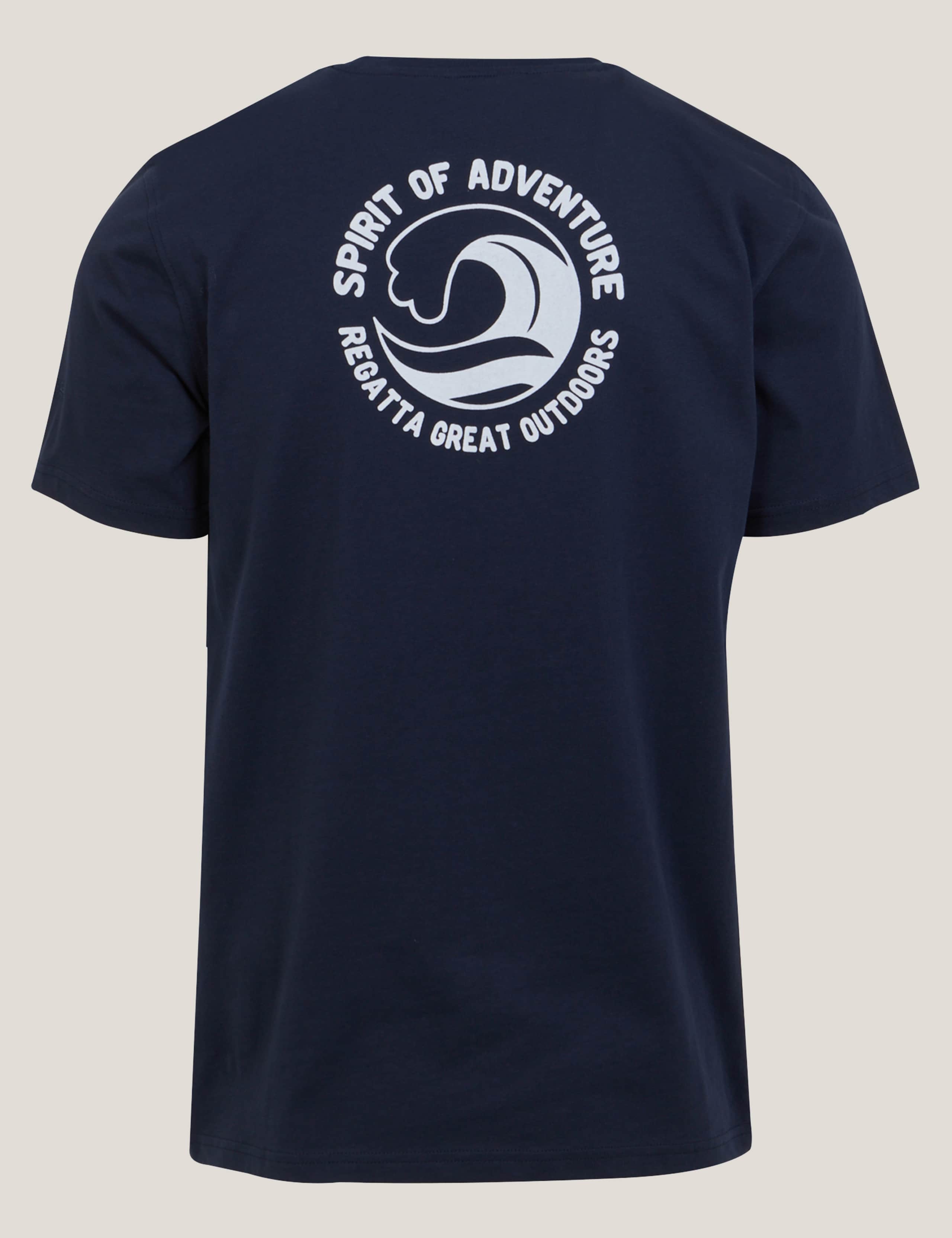 Cline VIII Pure Cotton Sail Graphic T-Shirt 6 of 6