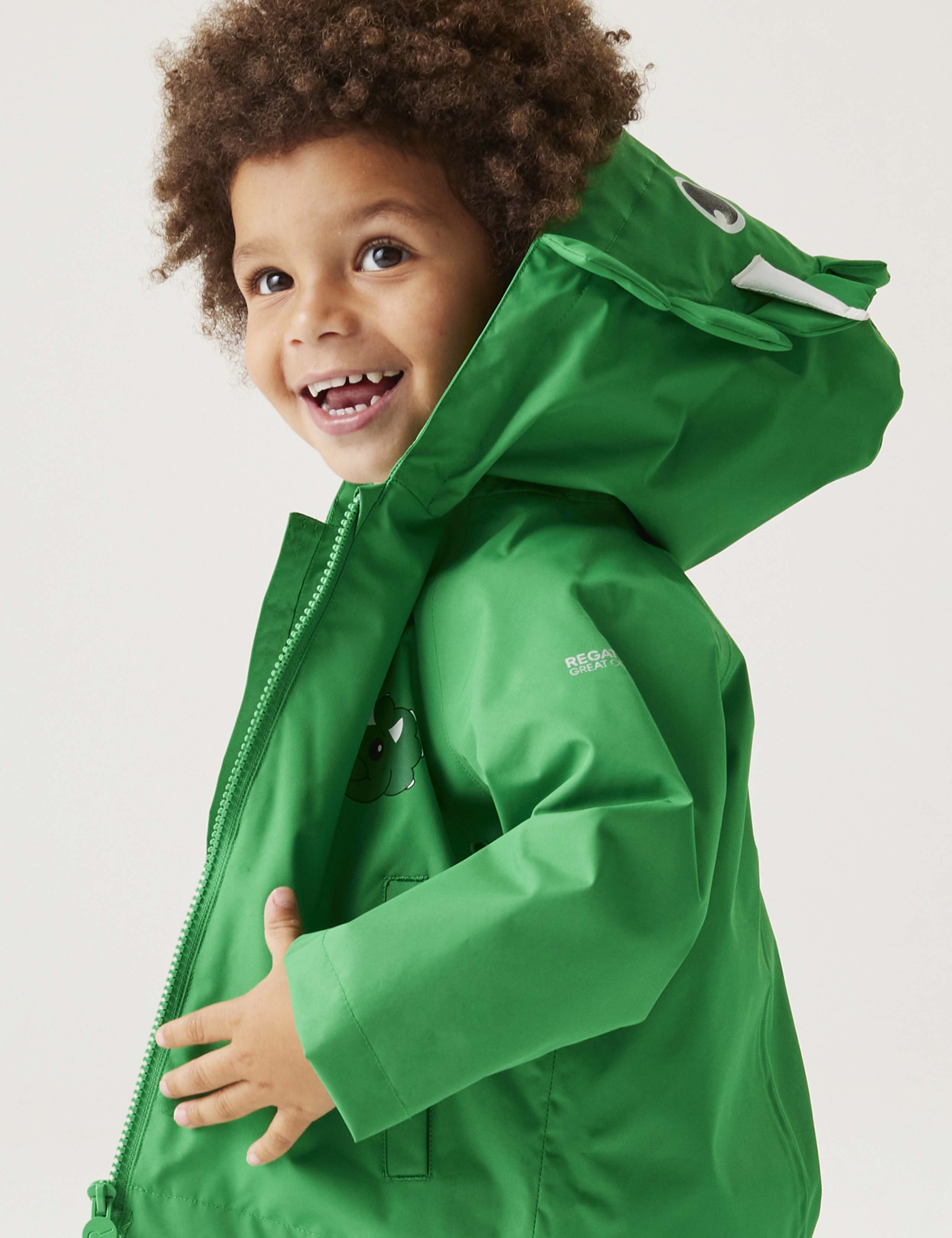 Hooded Animal Waterproof Jacket (6 Mths-3 Yrs) 5 of 6