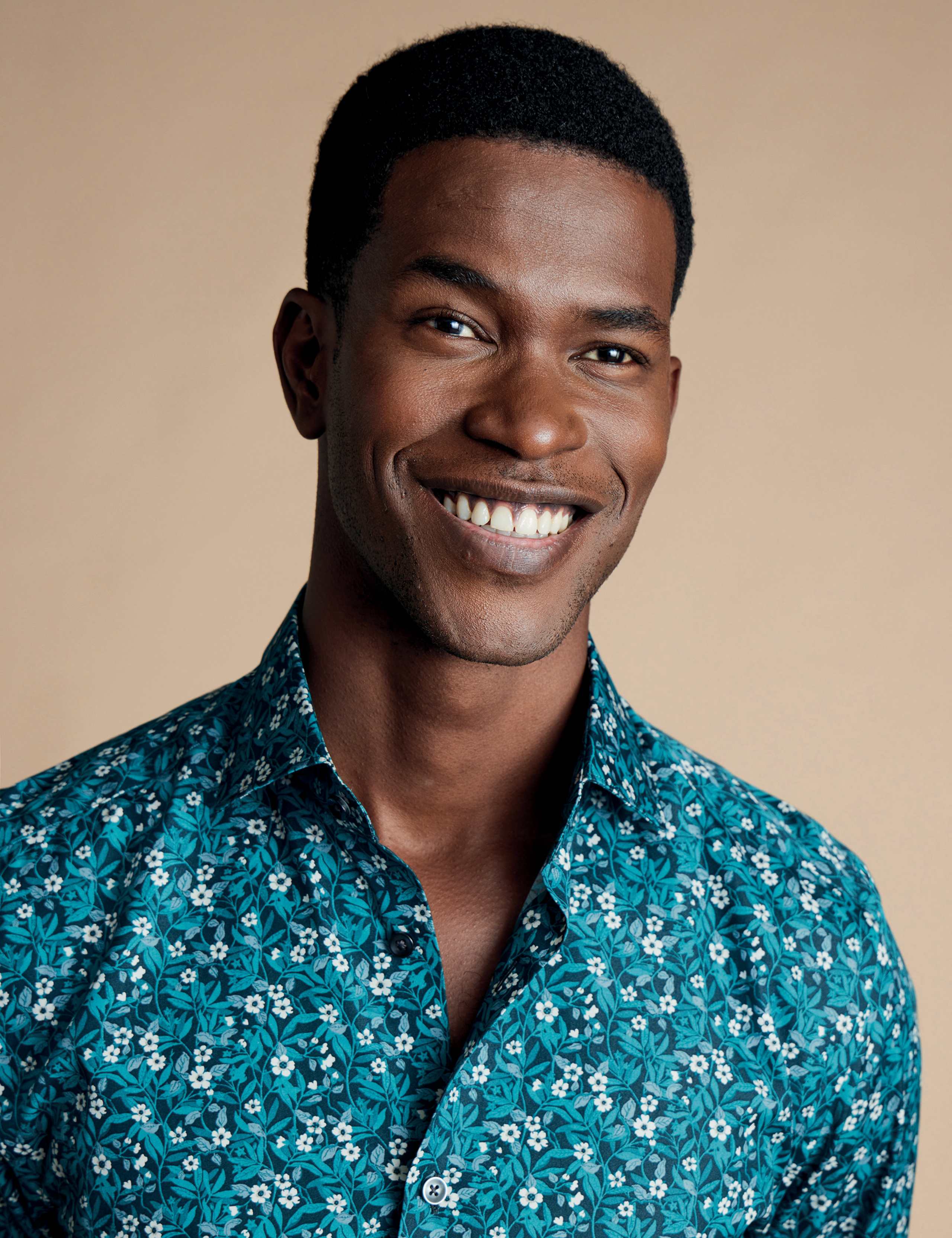 Slim Fit Pure Cotton Floral Shirt 4 of 7
