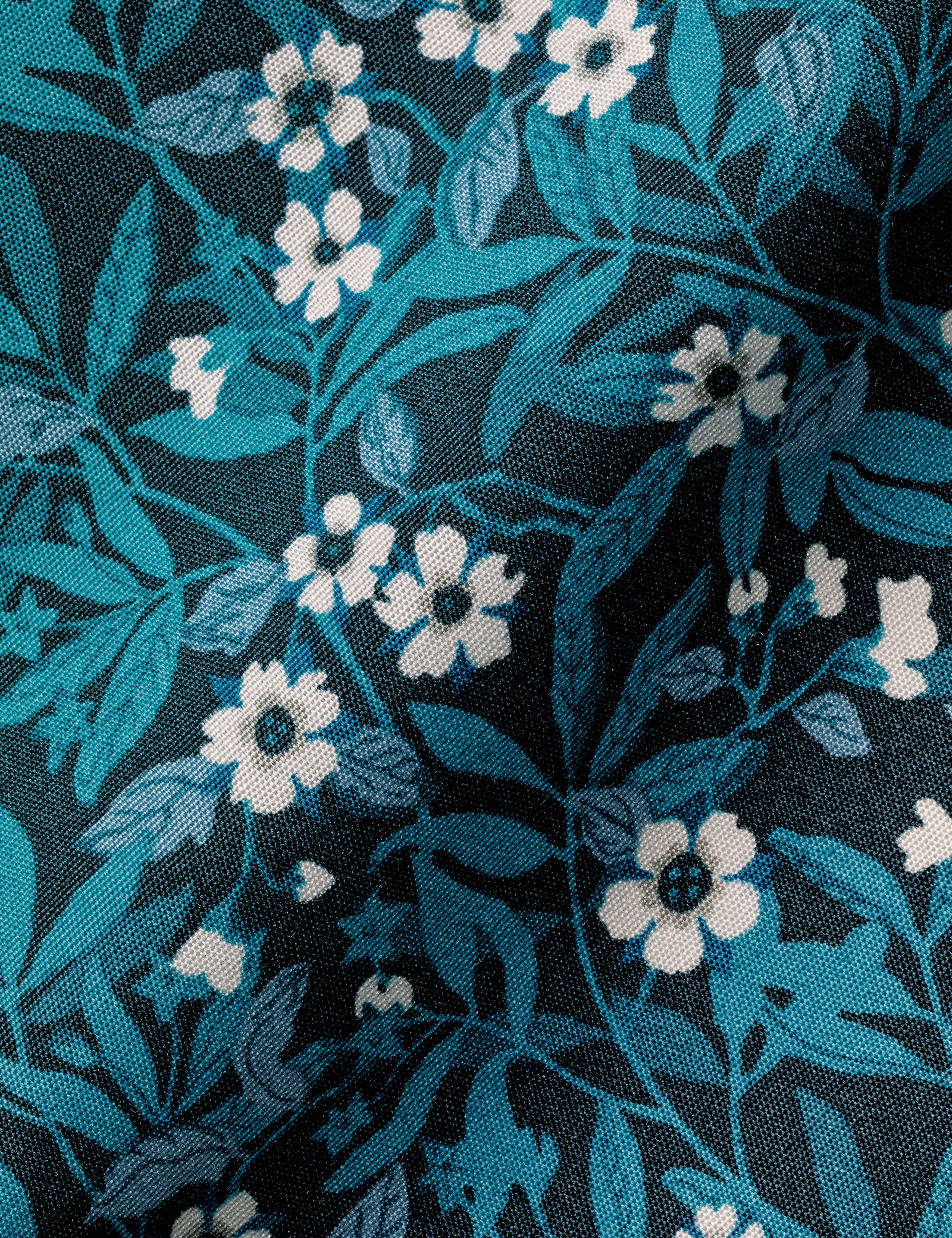 Slim Fit Pure Cotton Floral Shirt 7 of 7