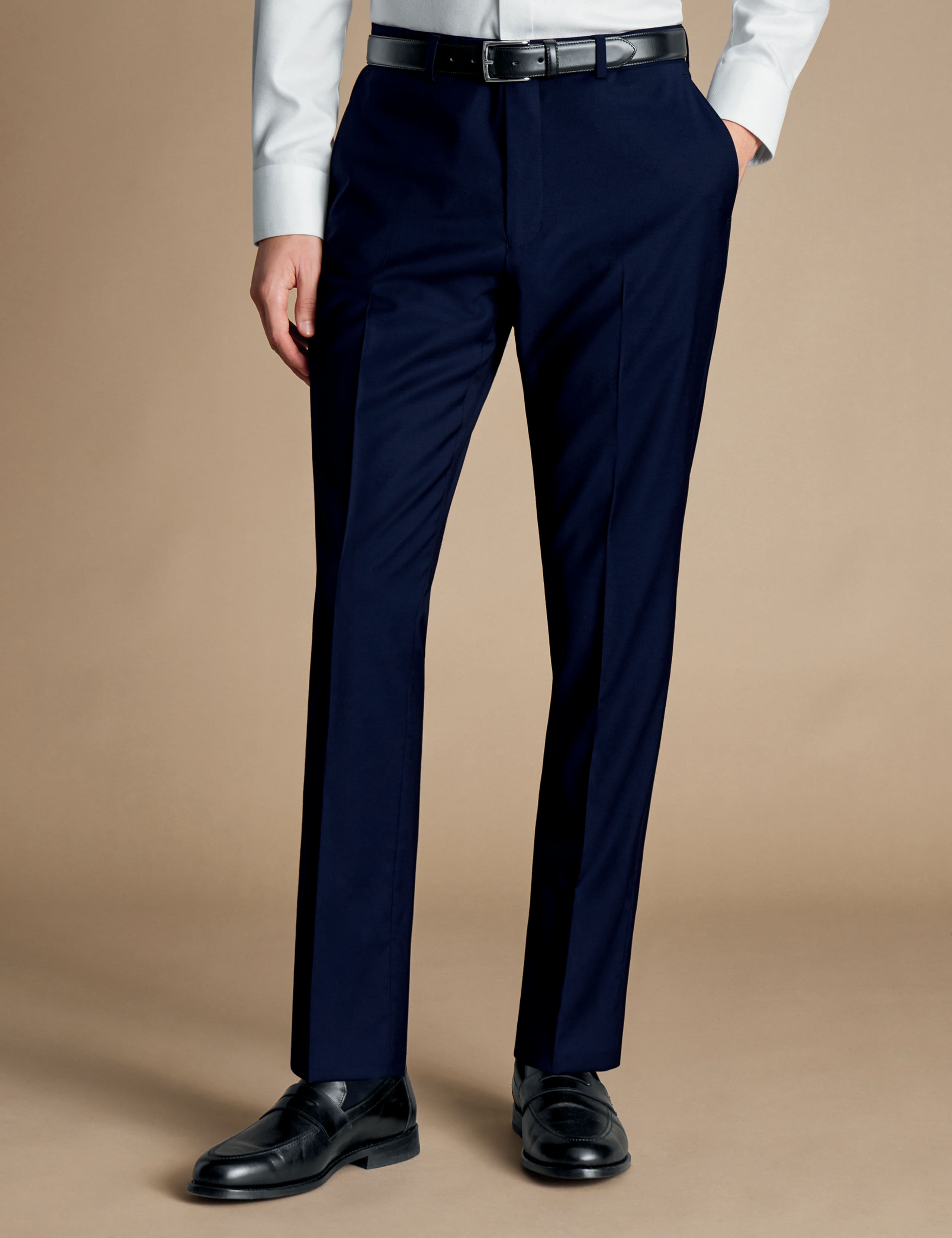 Slim Fit Wool Rich Suit Trousers 2 of 4
