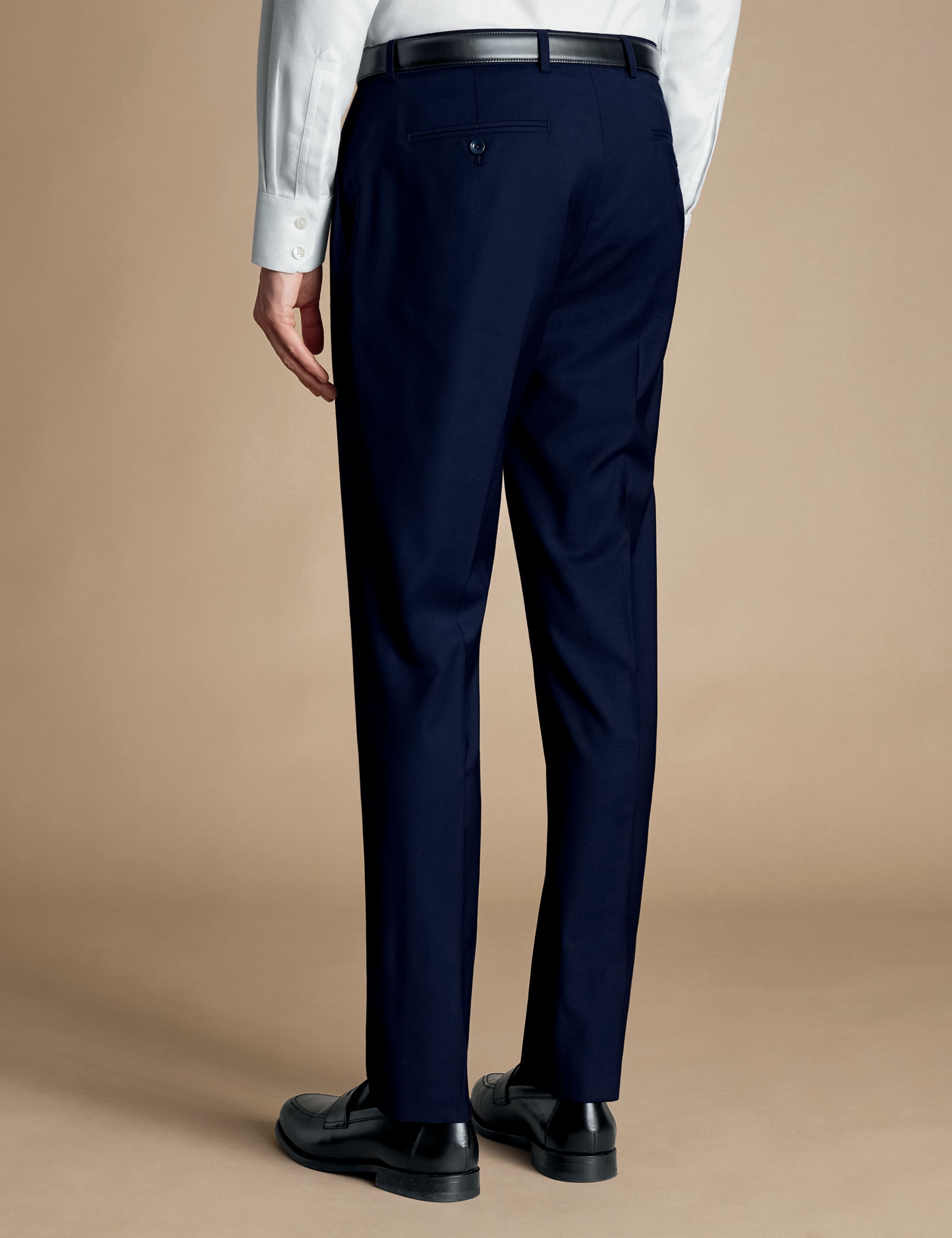 Slim Fit Wool Rich Suit Trousers 3 of 4