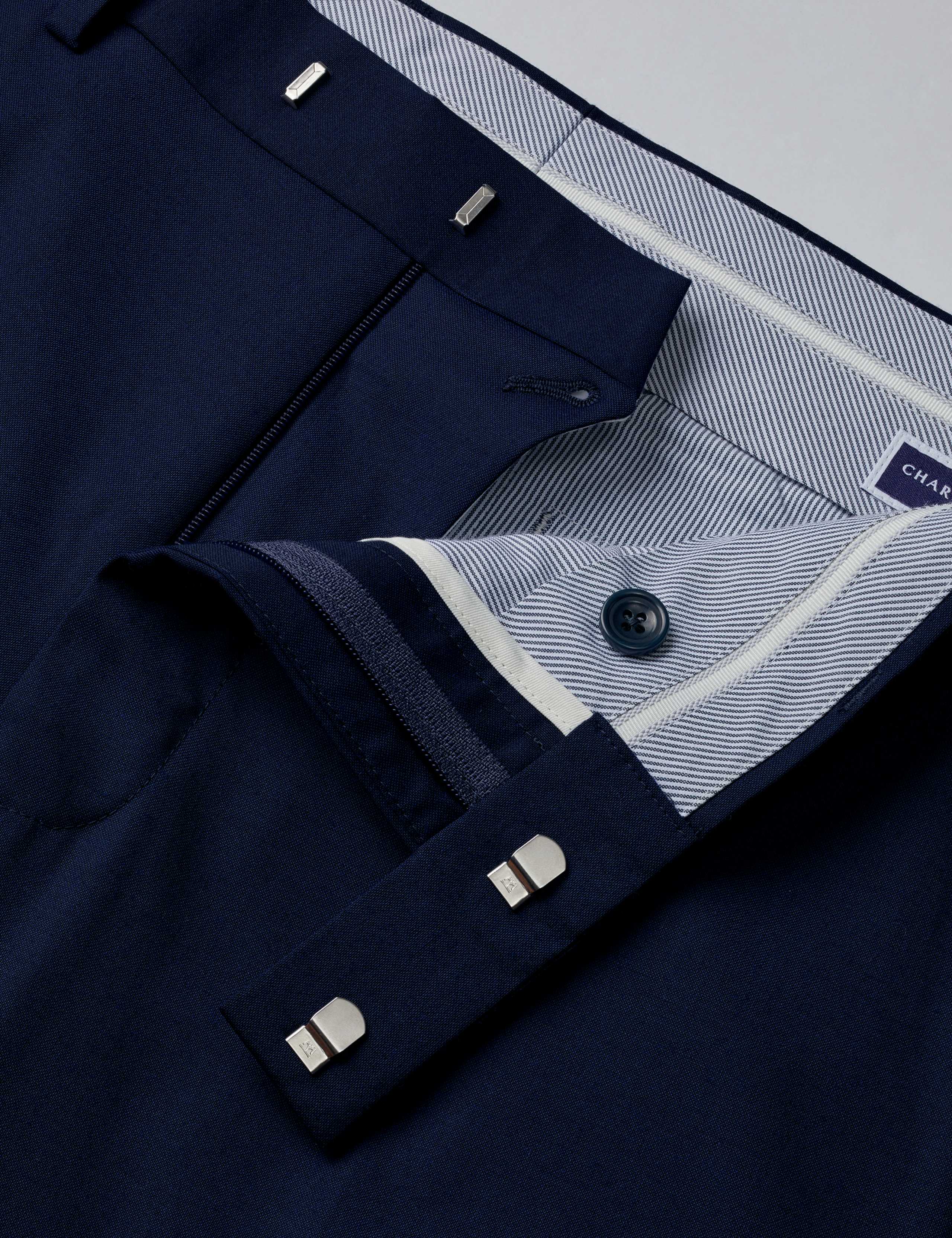 Slim Fit Wool Rich Suit Trousers 4 of 4