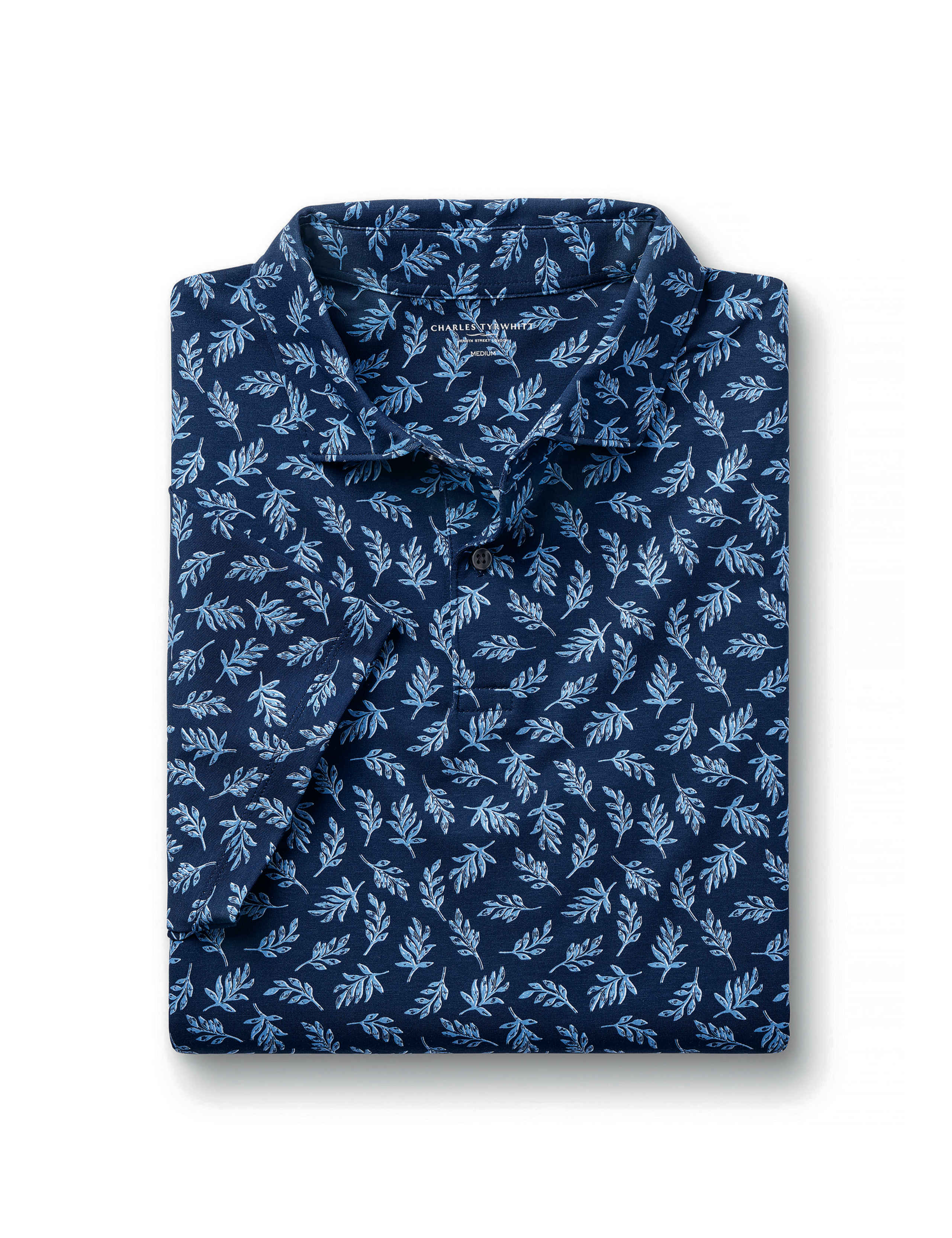 Cotton Rich Floral Polo Shirt 2 of 6