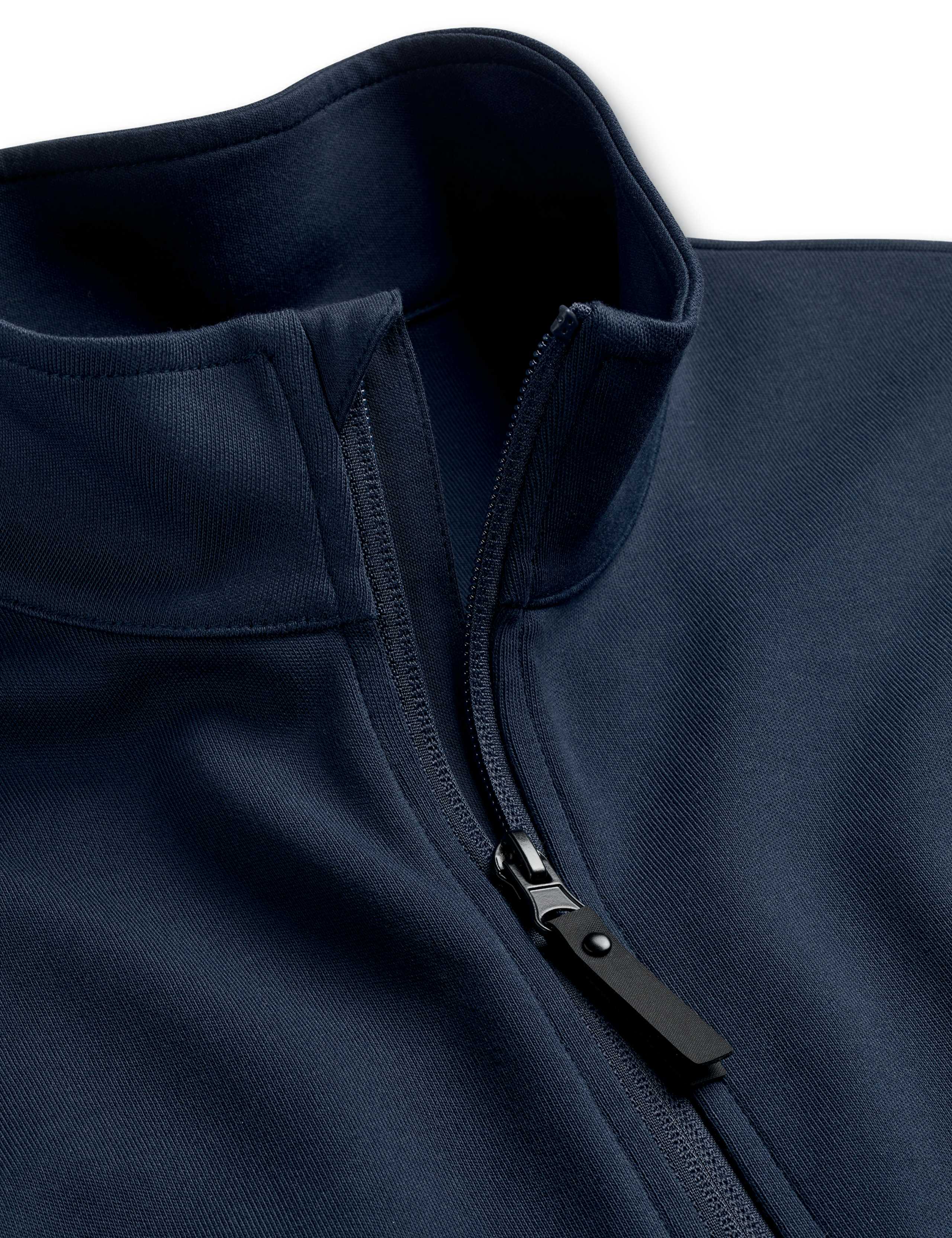 Pure Cotton Funnel Neck Zip Up Gilet 6 of 7