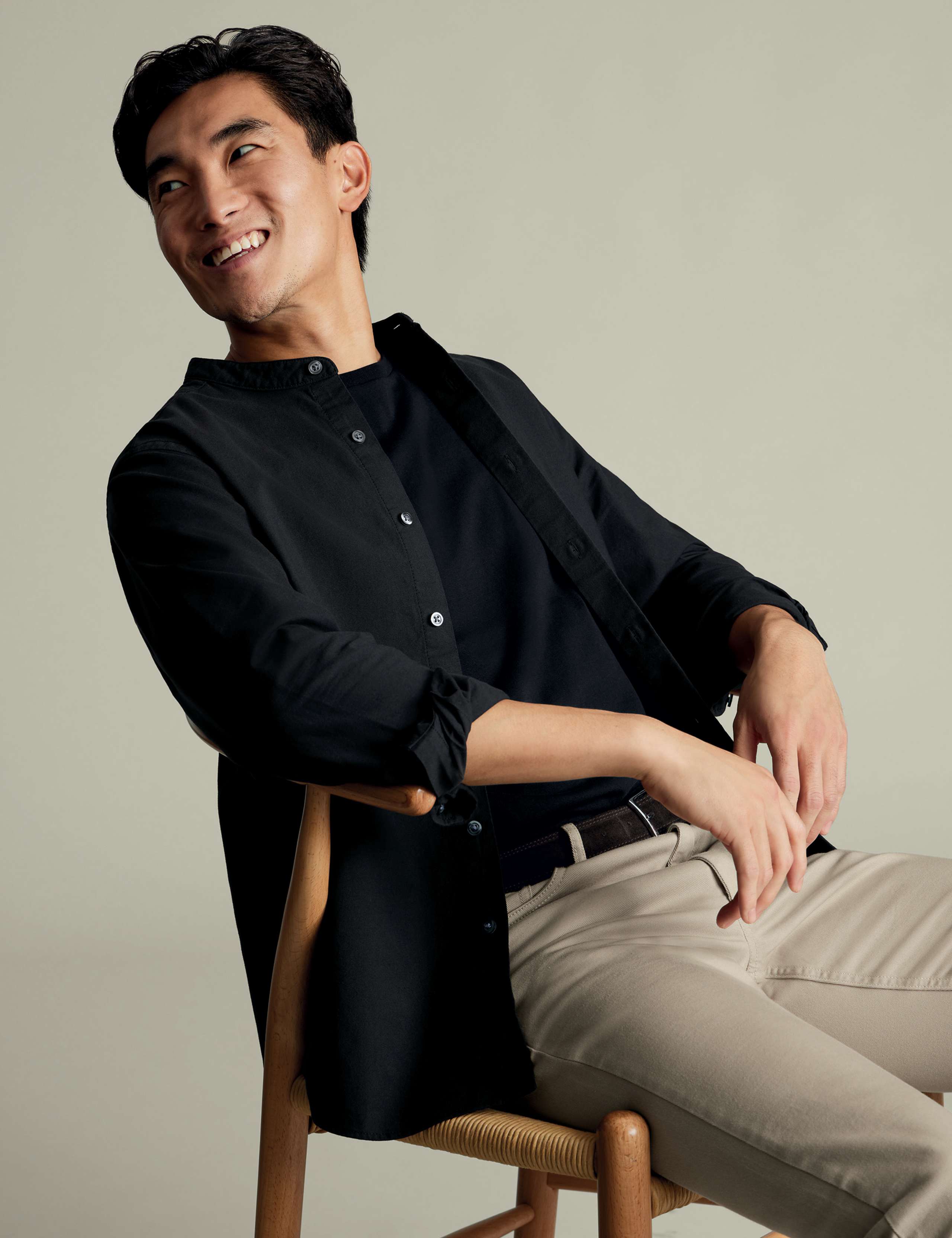 Slim Fit Pure Cotton Oxford Shirt 4 of 7