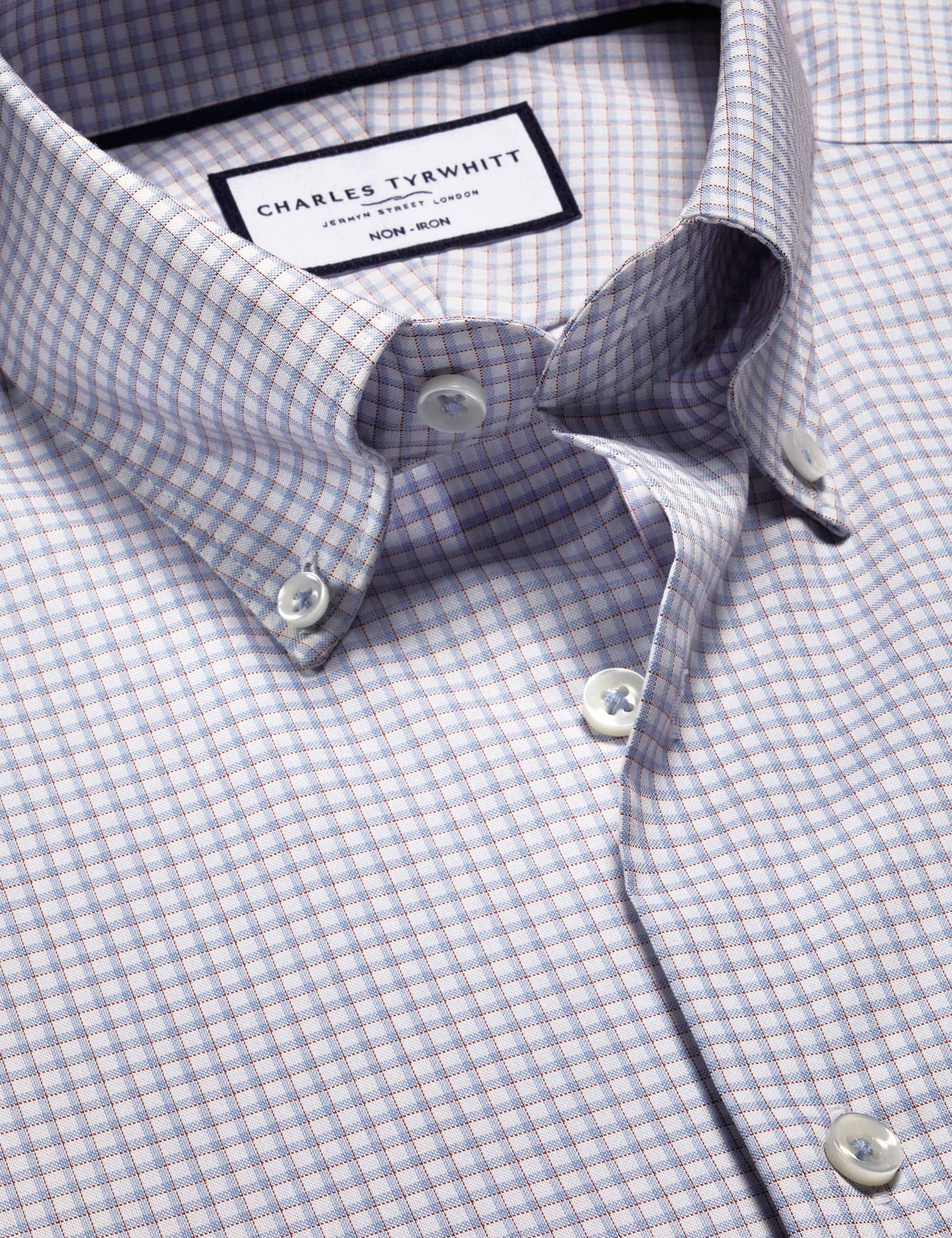 Pure Cotton Check Oxford Shirt 5 of 6