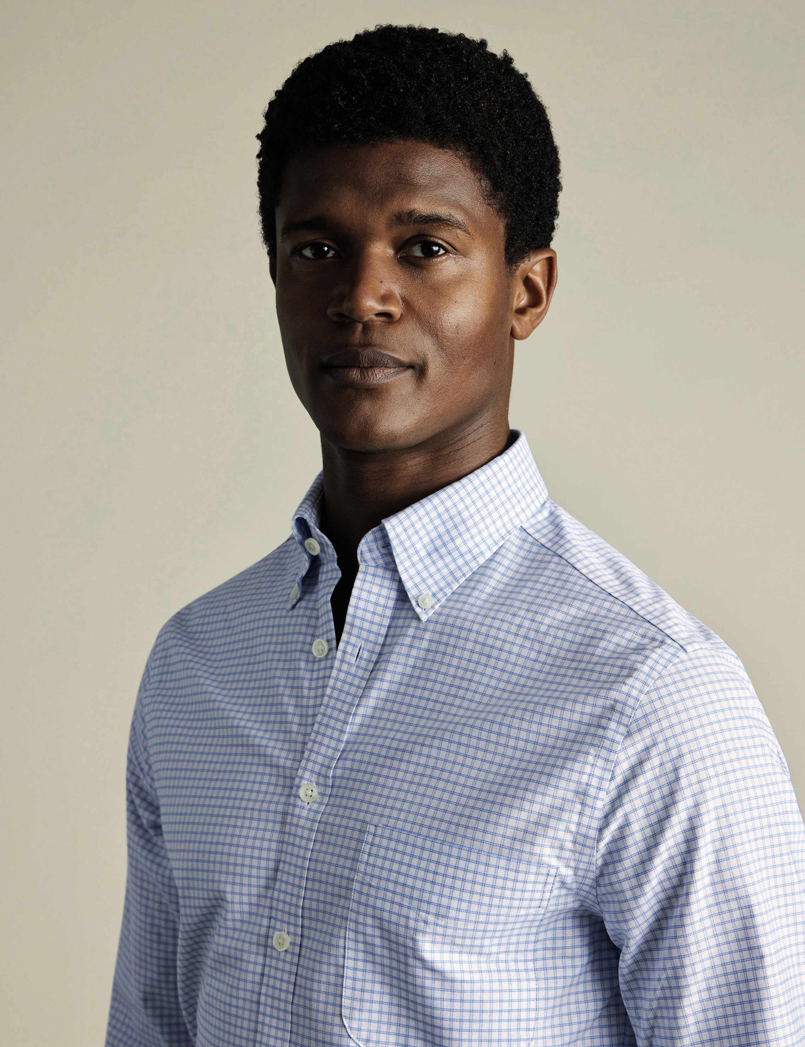 Non Iron Regular Fit Check Oxford Shirt 3 of 6
