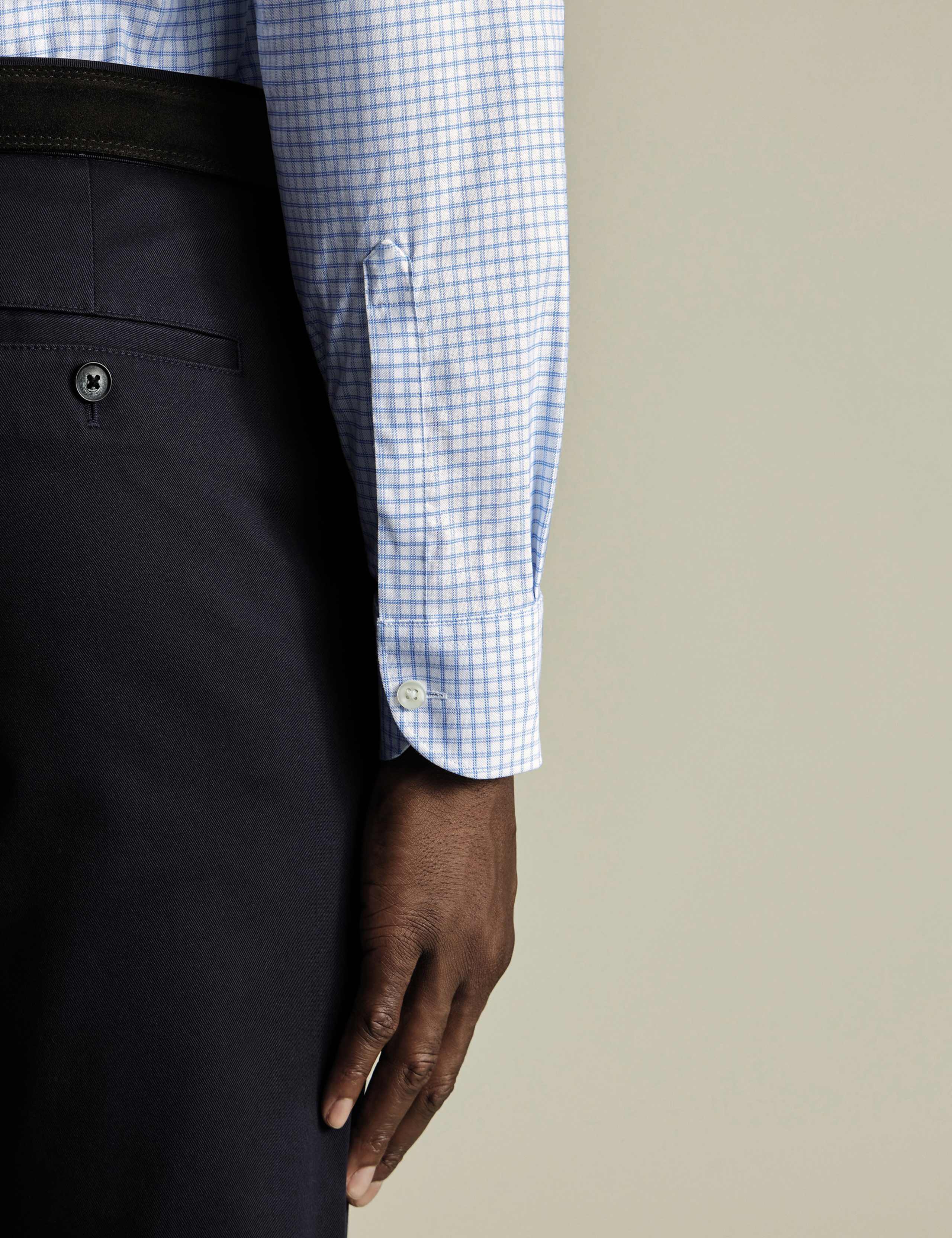 Non Iron Regular Fit Check Oxford Shirt 4 of 6