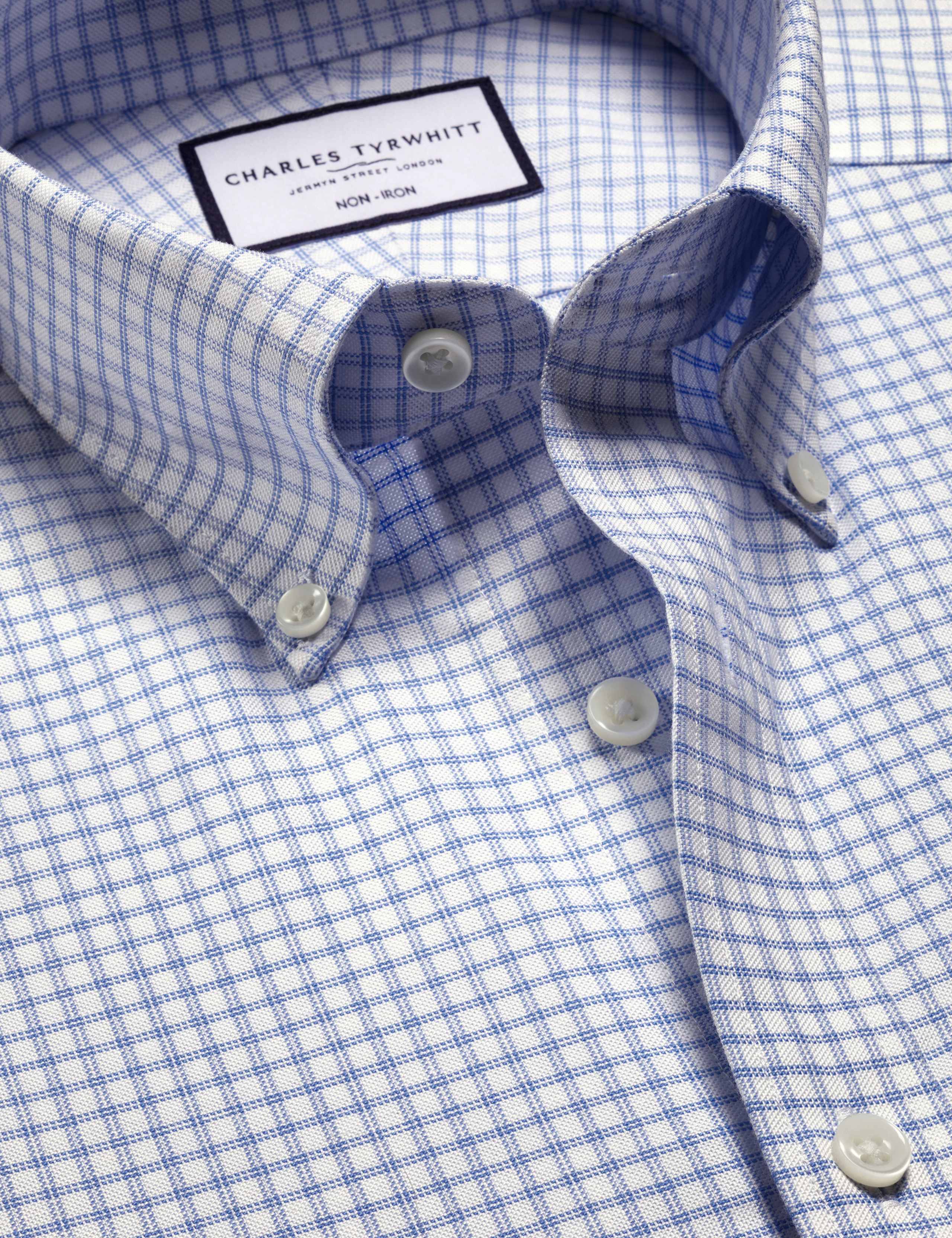Non Iron Regular Fit Check Oxford Shirt 5 of 6