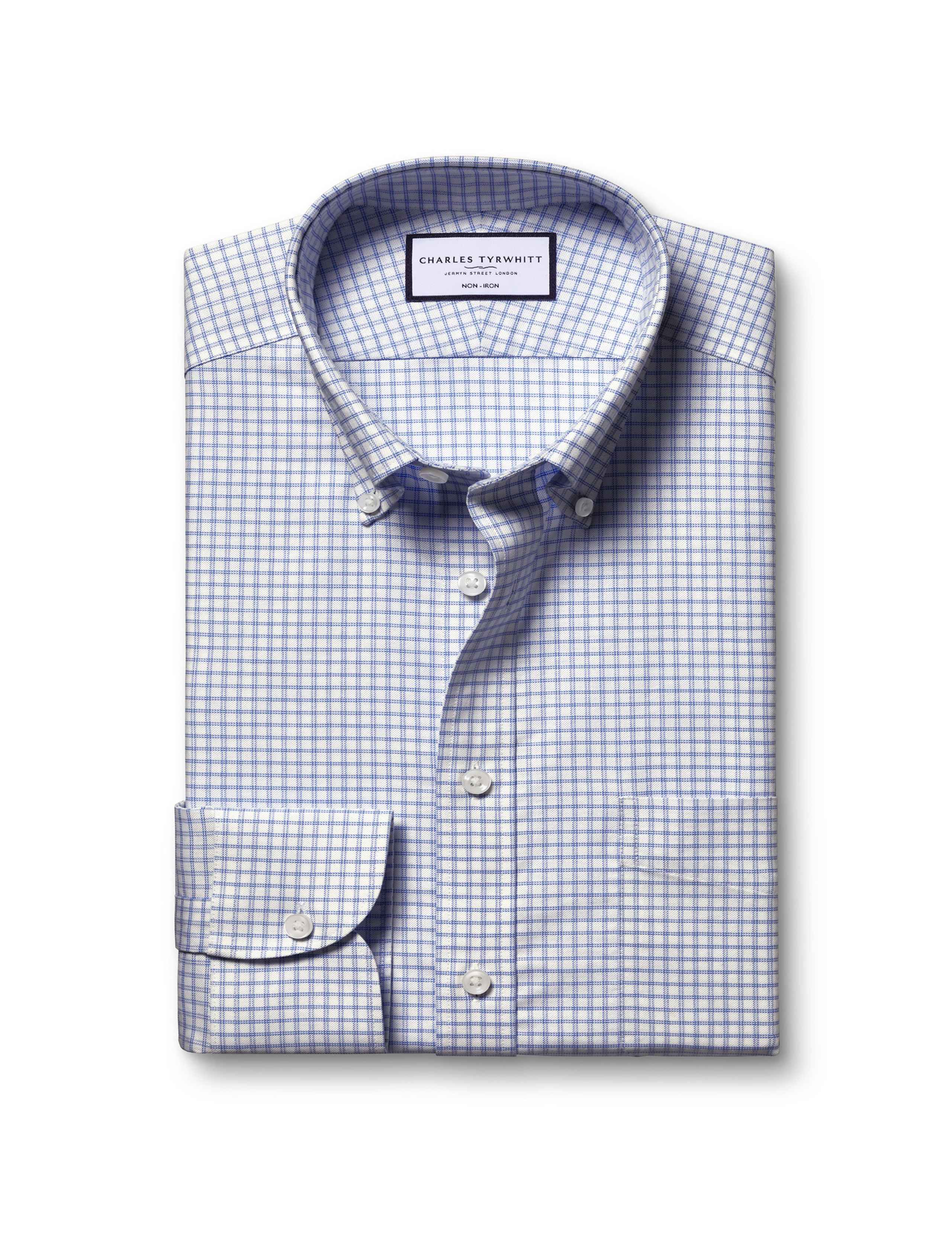 Non Iron Regular Fit Check Oxford Shirt 2 of 6
