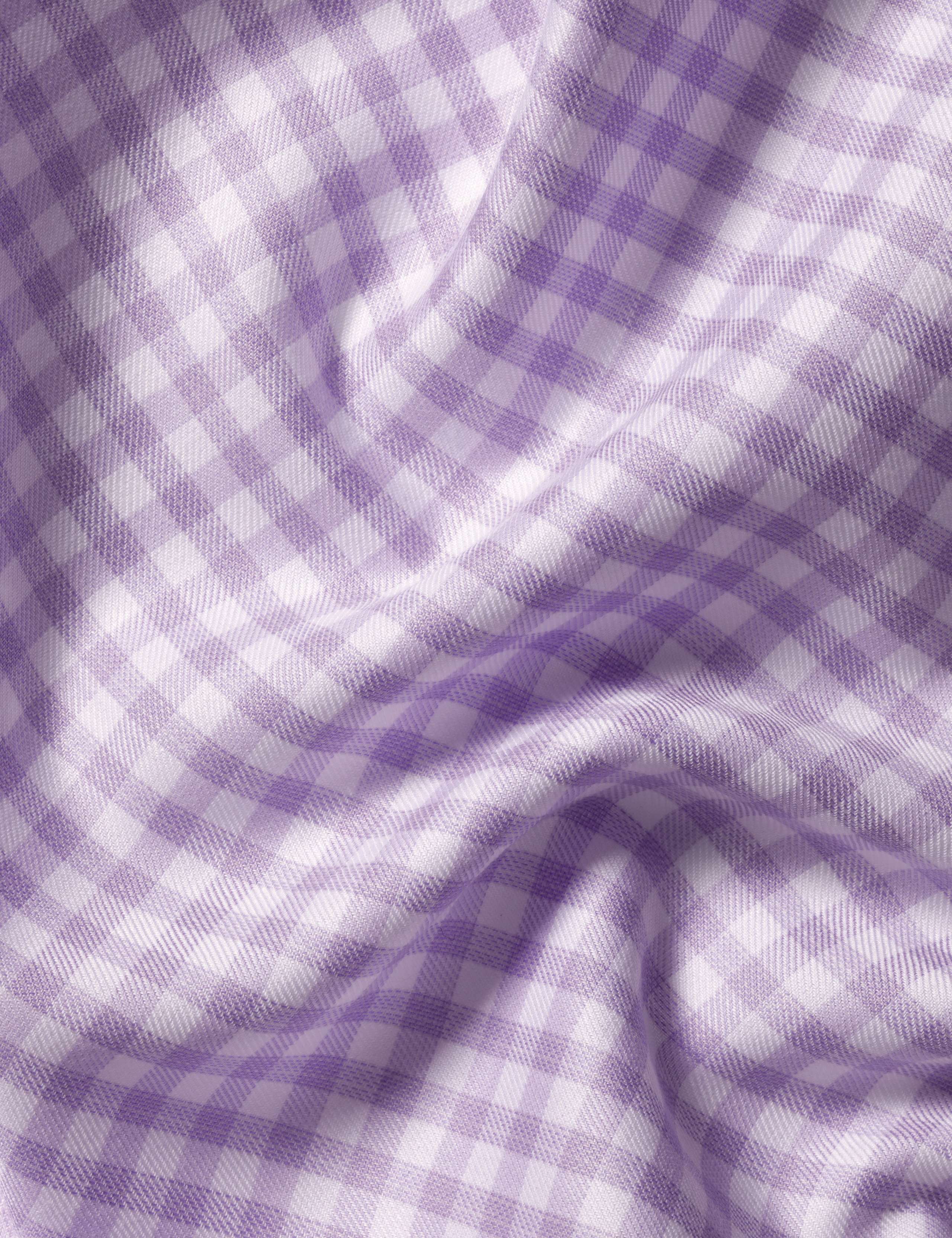 Slim Fit Non Iron Twill Check Shirt 6 of 6