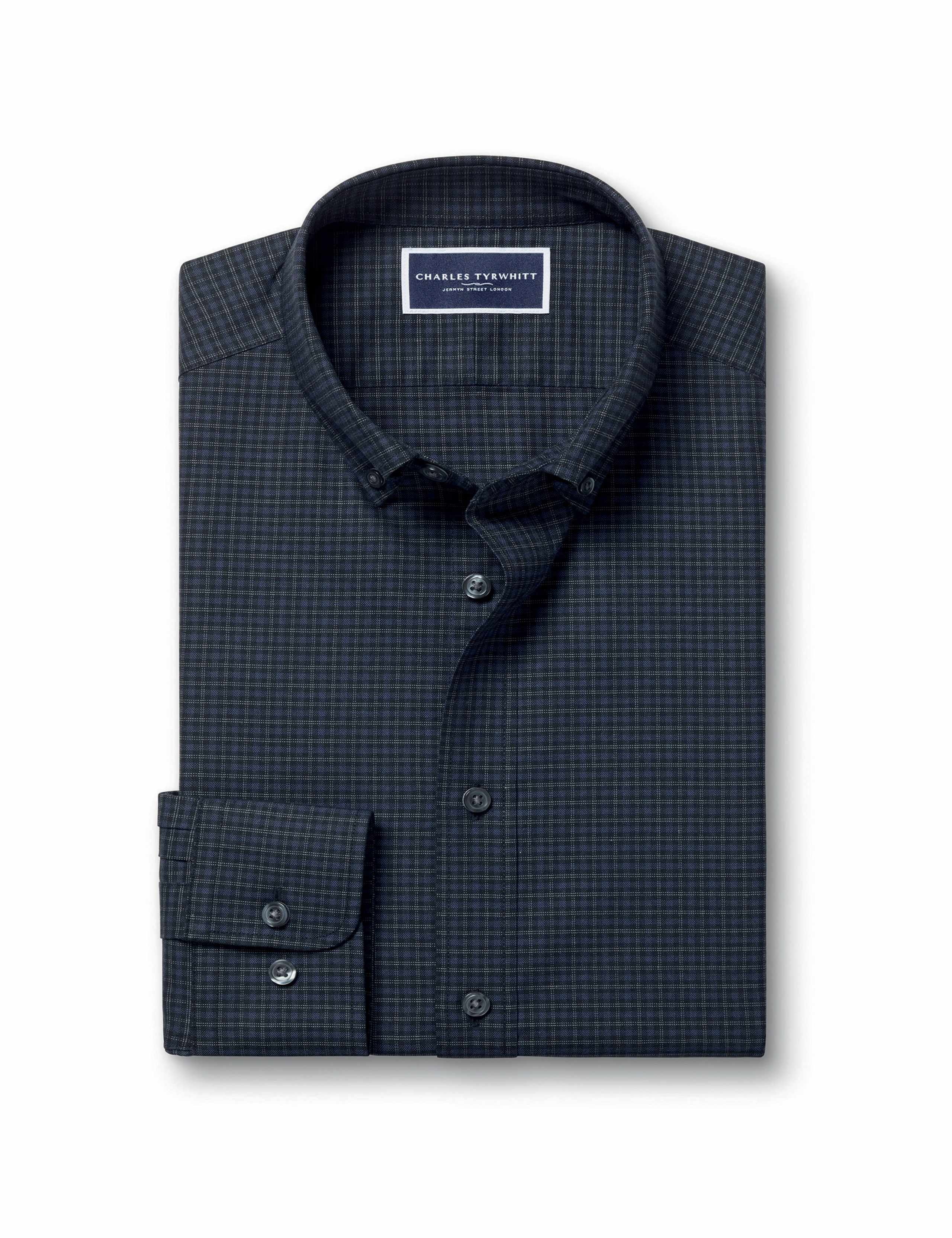 Regular Fit Brushed Cotton Check Shirt 2 of 6