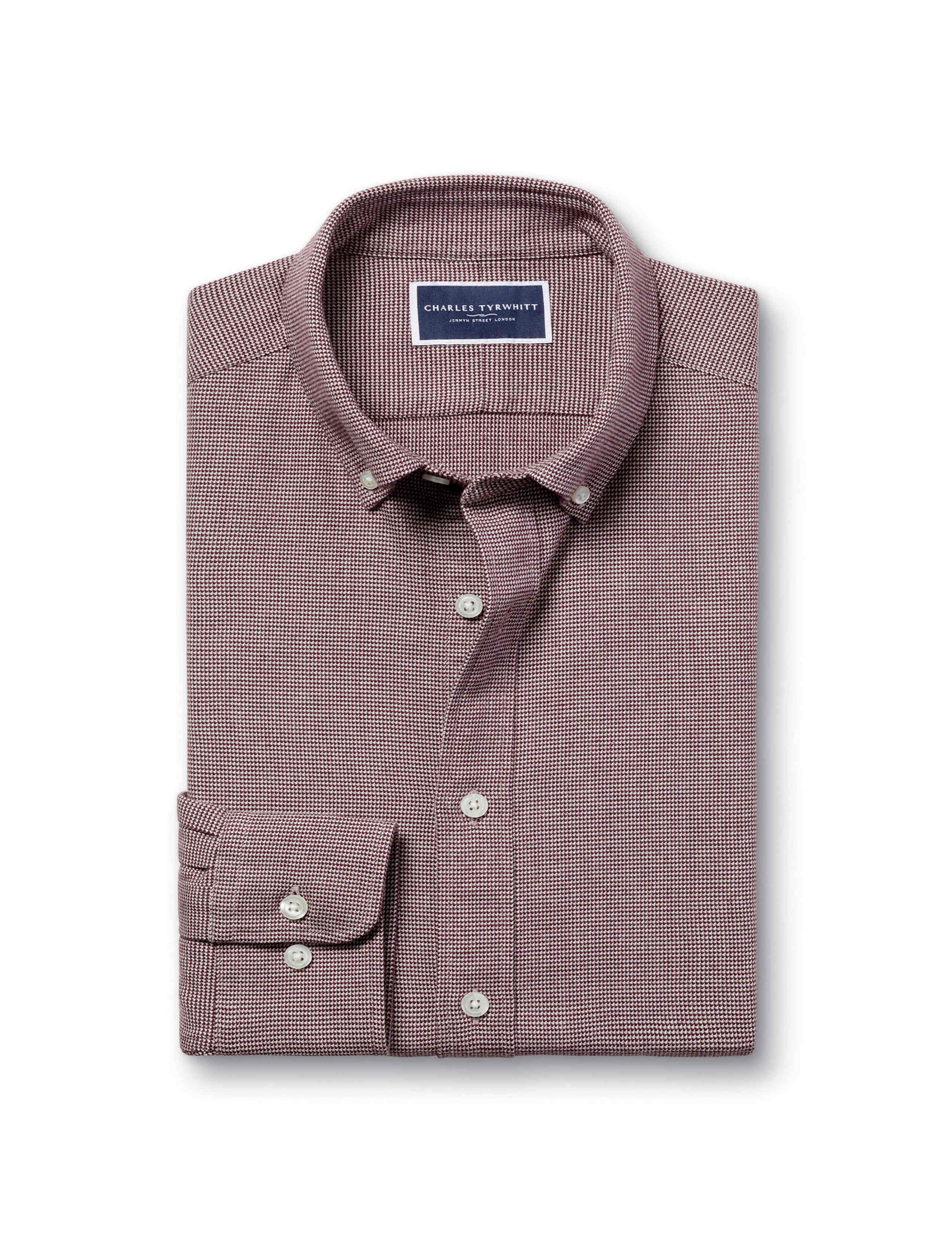 Slim Fit Pure Cotton Check Flannel Shirt 2 of 5
