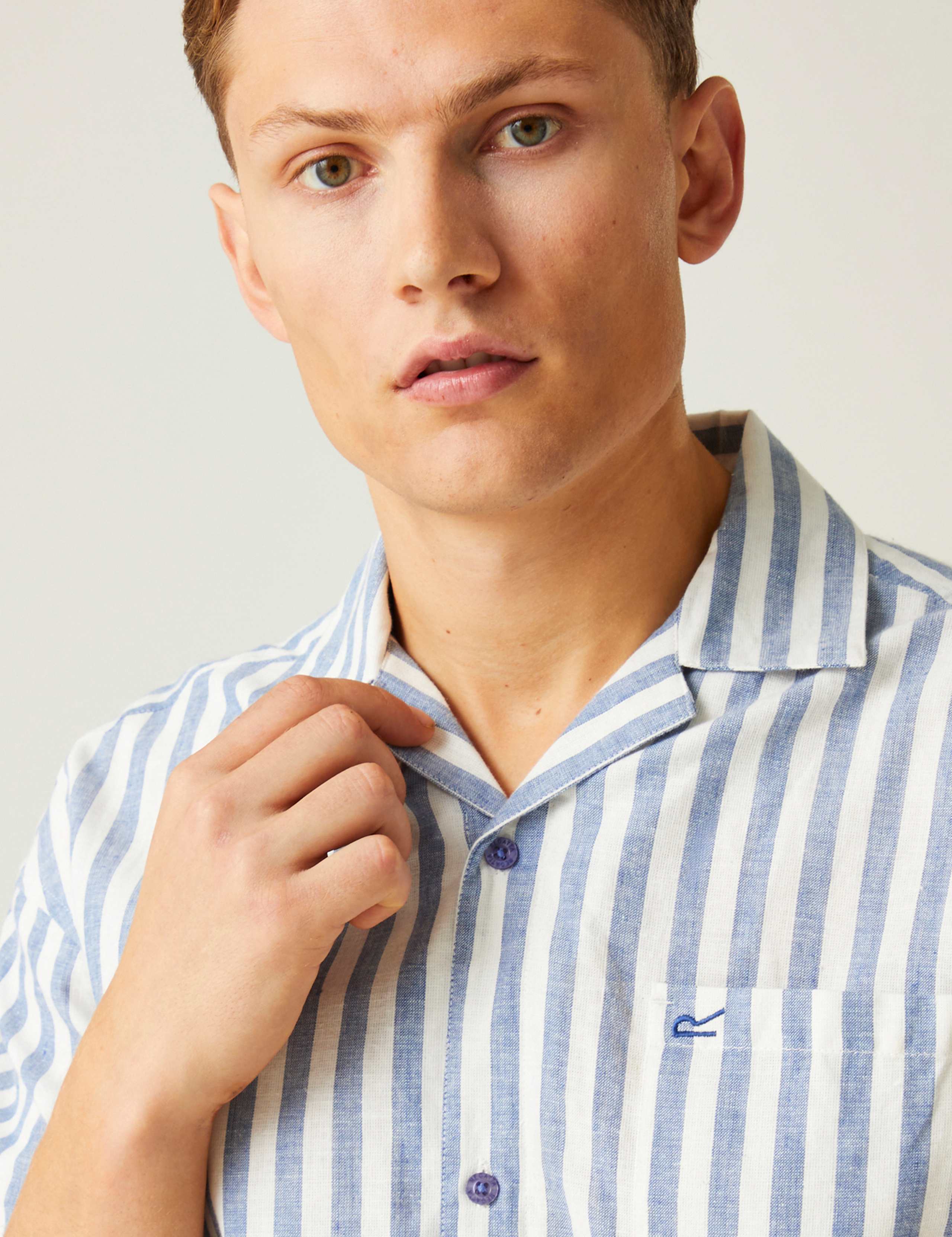 ShoreBay II Cotton Rich Striped Shirt 5 of 5