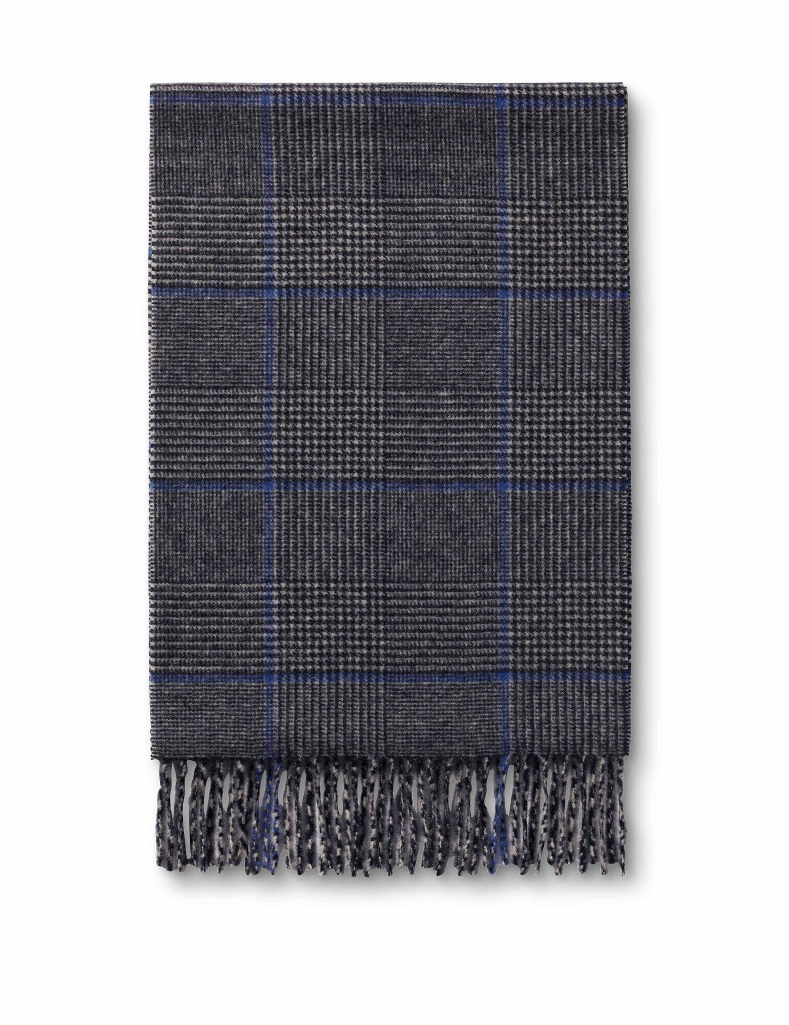 Pure Cashmere Checked Scarf 2 of 3