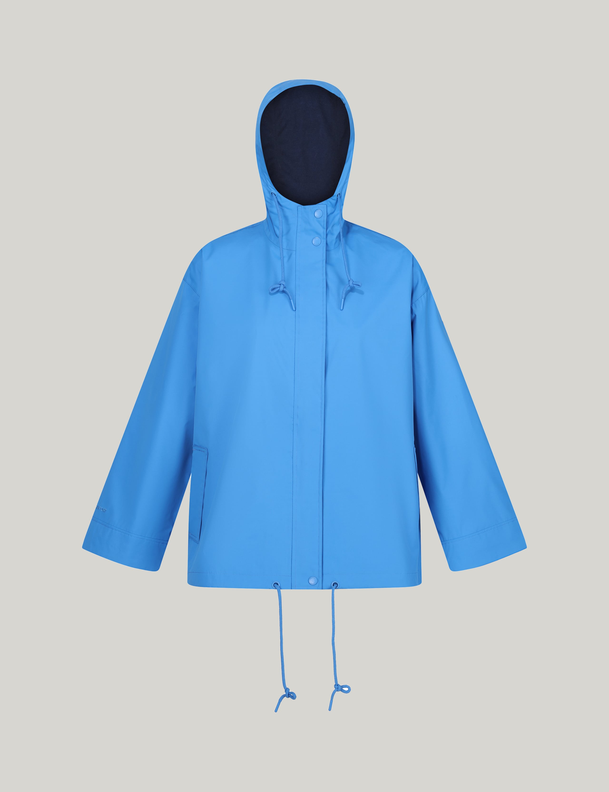 Sarika Hooded Funnel Neck Raincoat 2 of 3