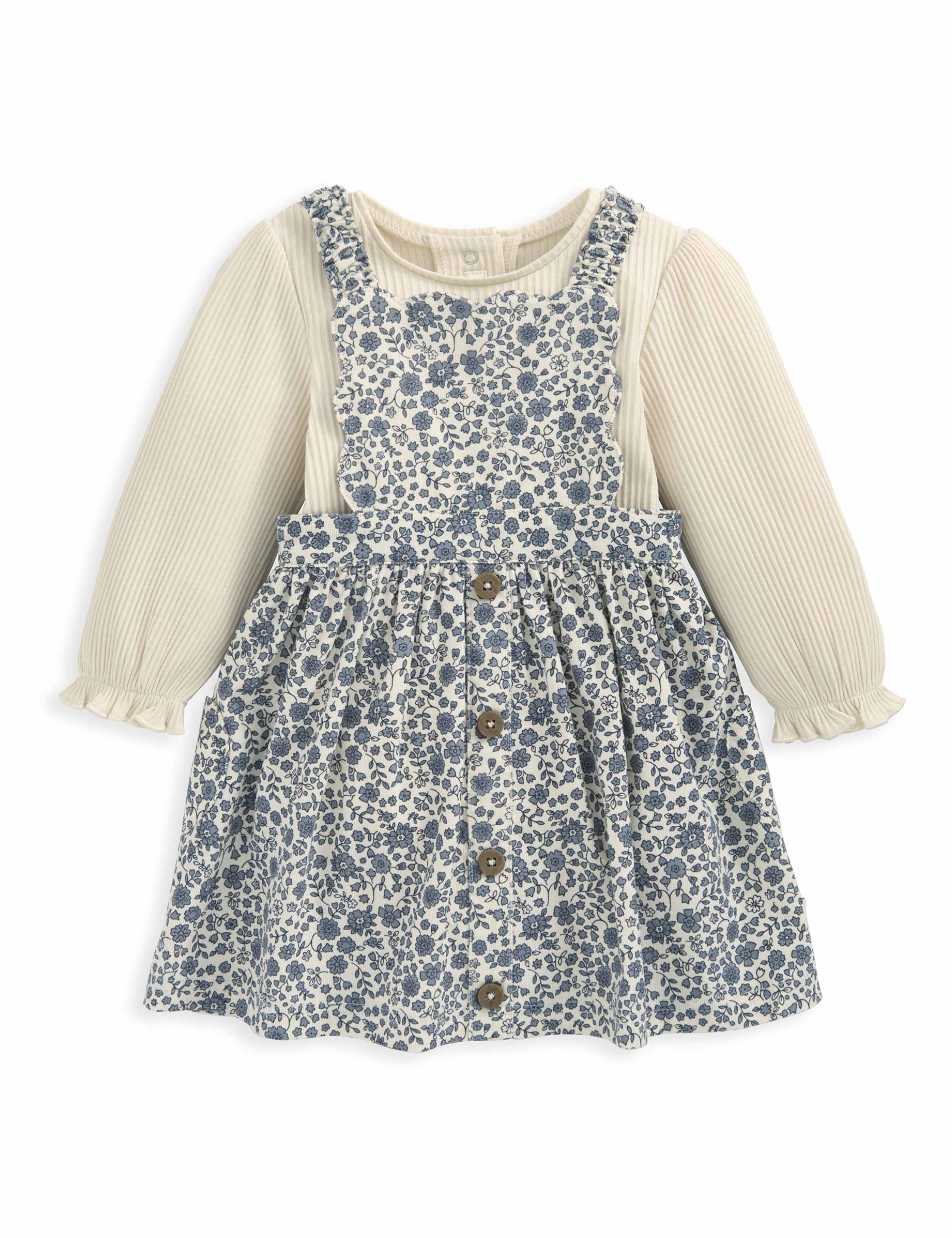 2pc Cotton Rich Floral Outfit (0-24 Mths) 4 of 4