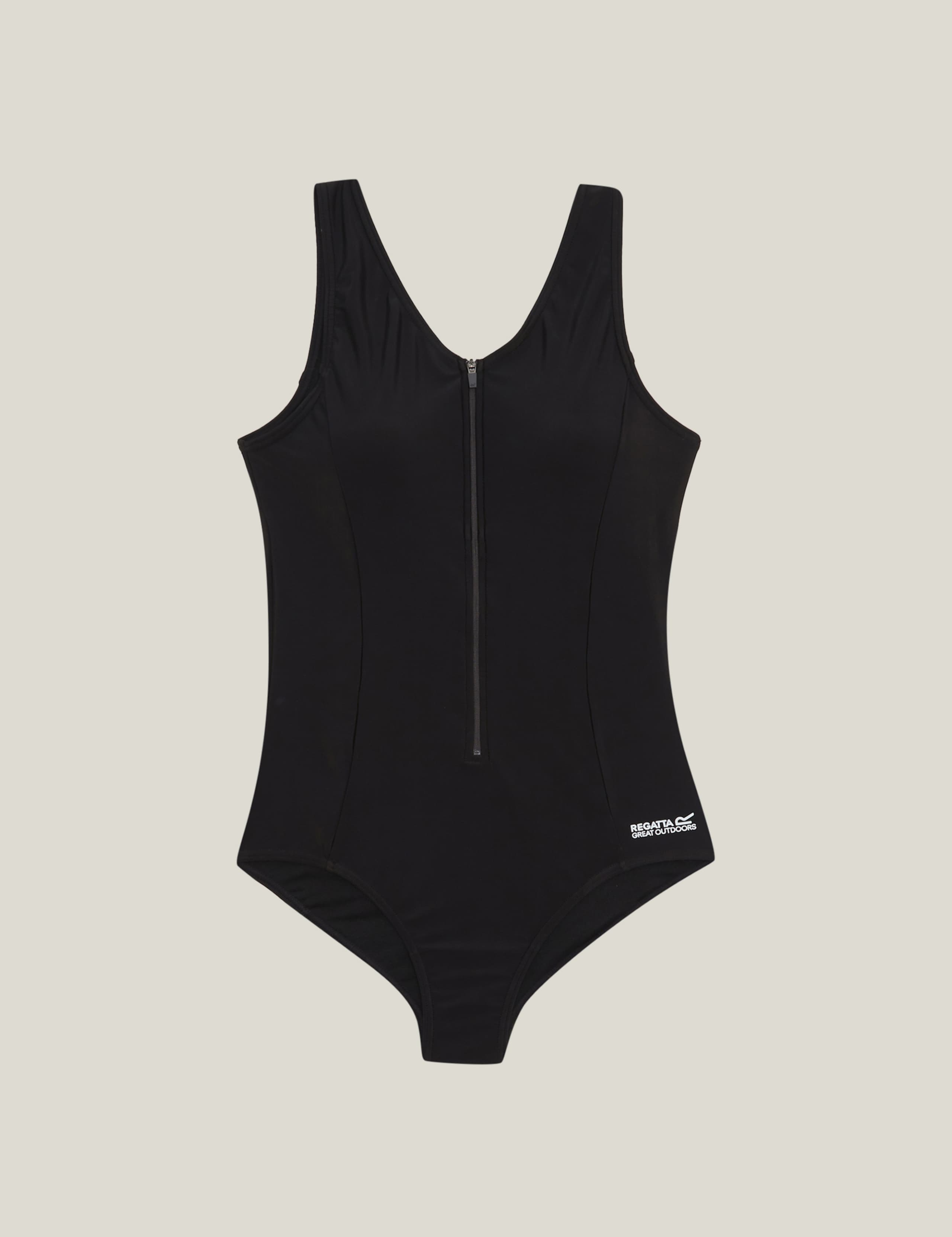 Wakefield Zip Up V-Neck Swimsuit 2 of 7