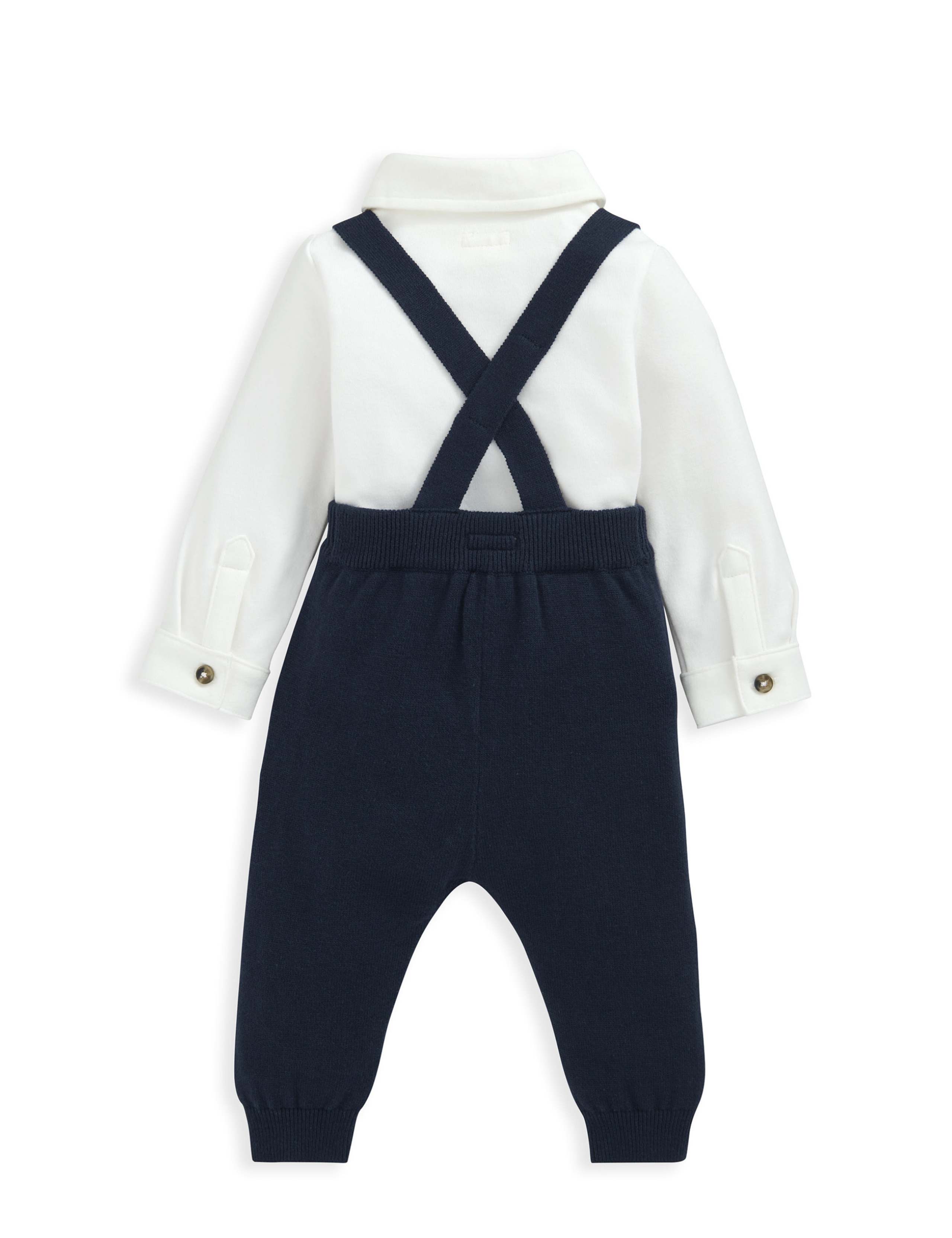 3pc Pure Cotton Occasion Outfit (0-2 Yrs) 2 of 6