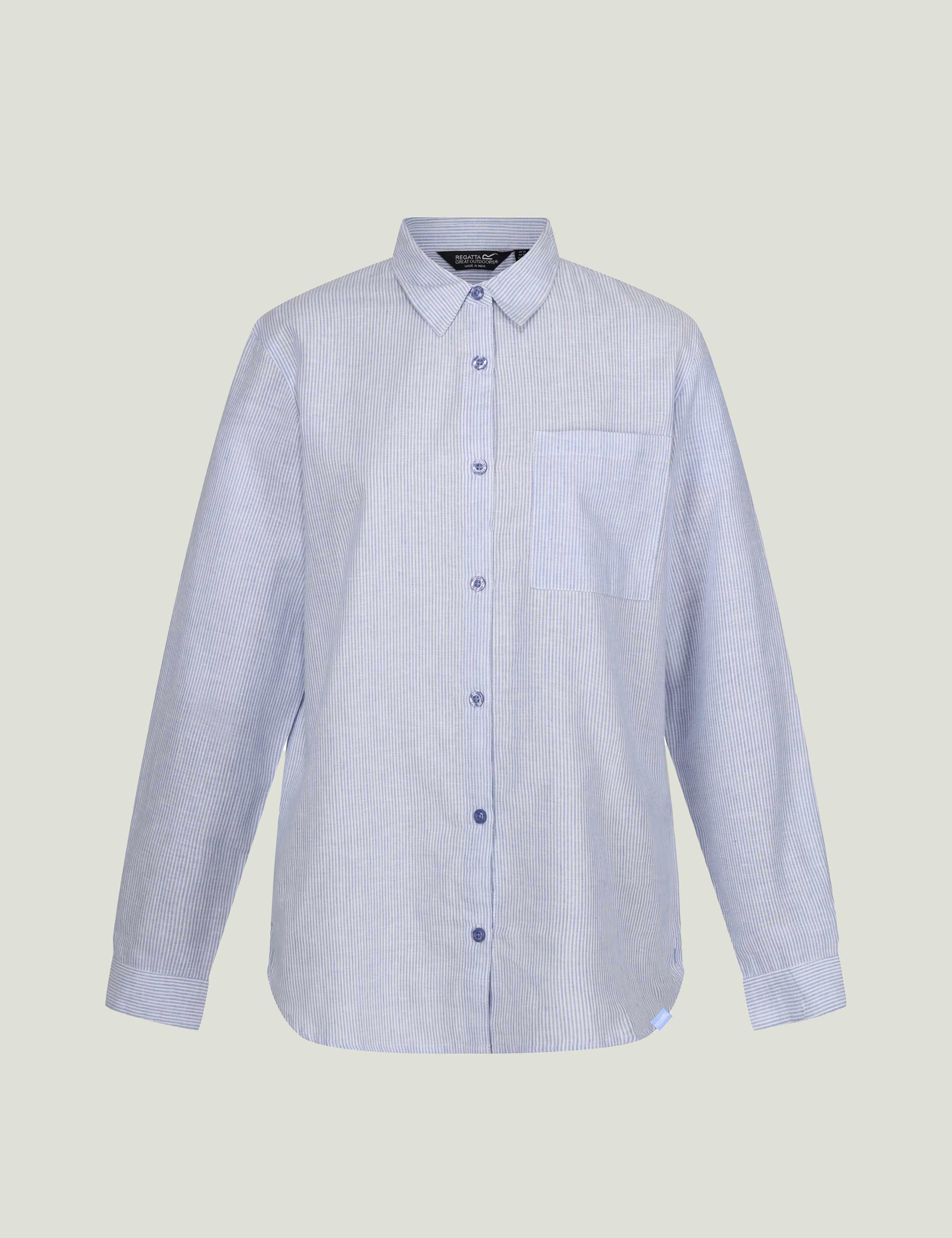 Primevere Cotton Rich Striped Shirt 2 of 4