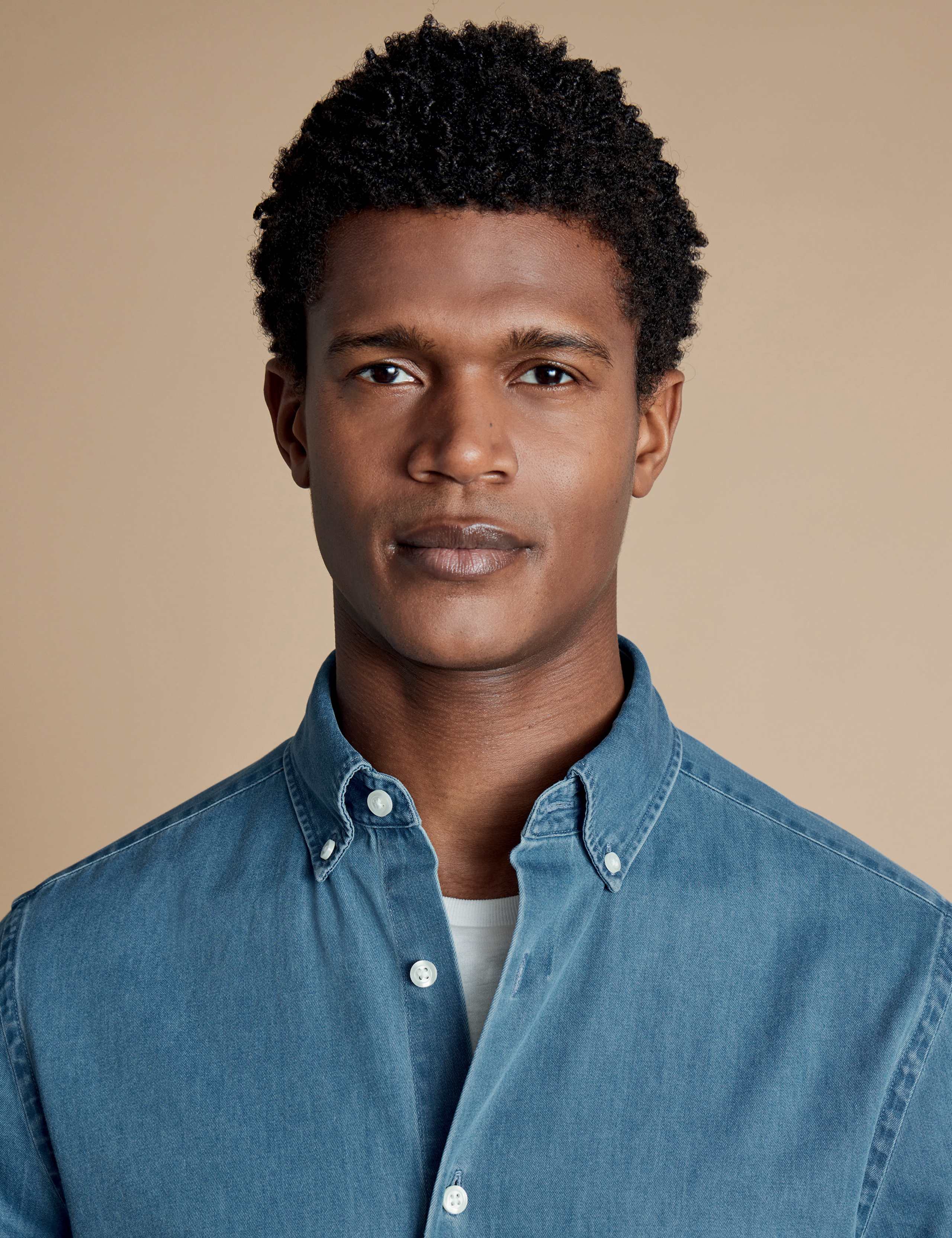 Slim Fit Denim Shirt 3 of 5