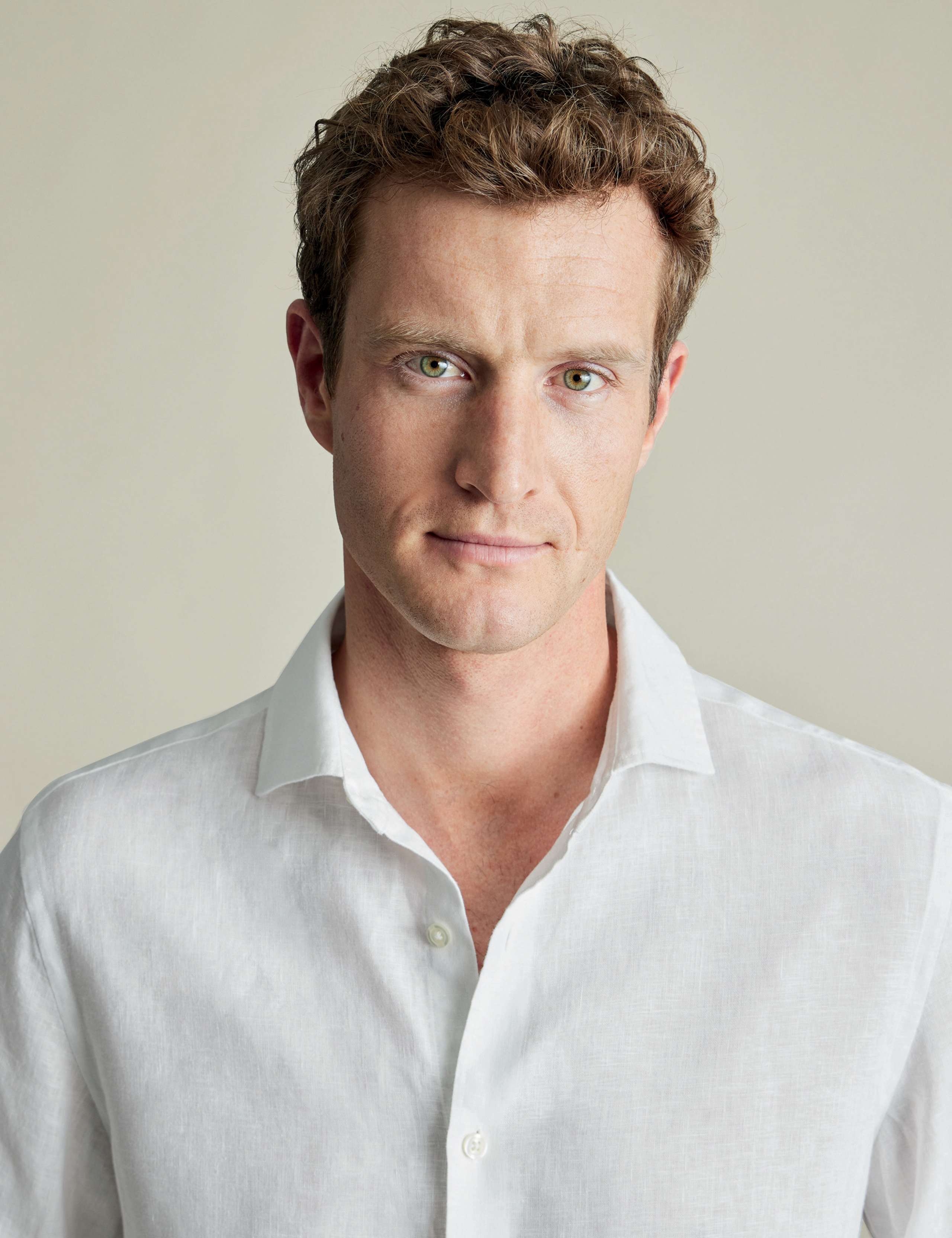 Slim Fit Pure Linen Shirt 3 of 5