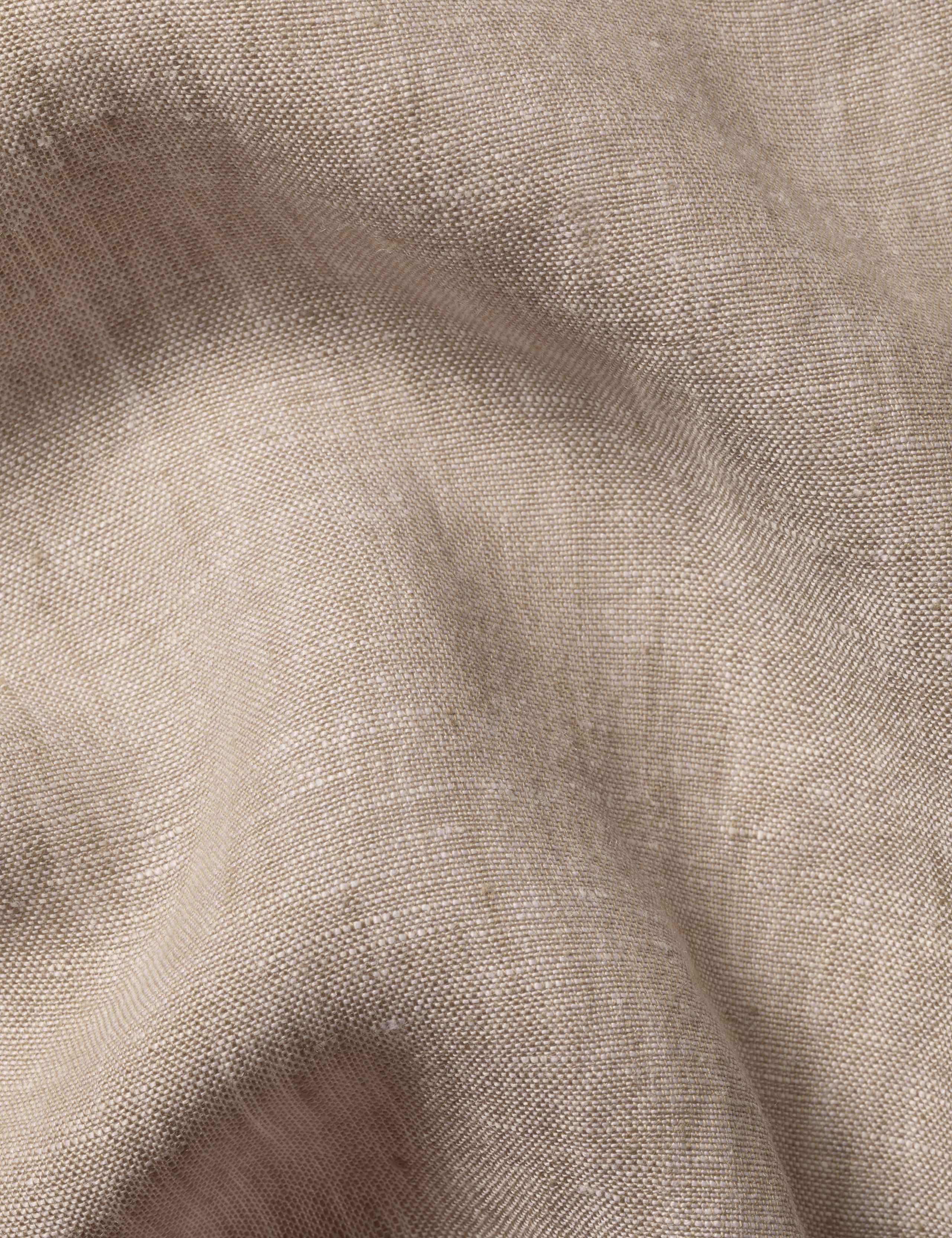 Slim Fit Pure Linen Short Sleeve Shirt 5 of 5