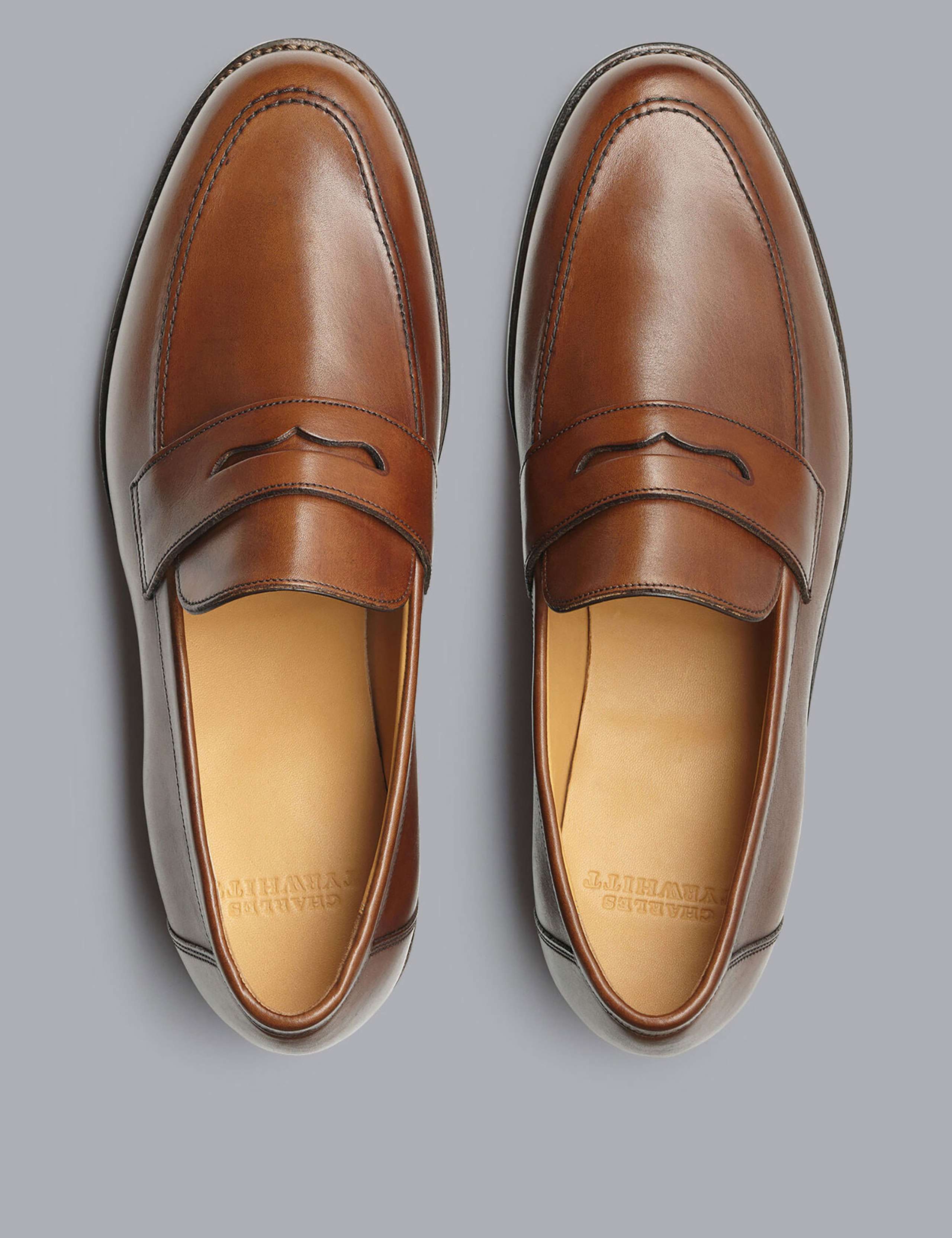 Leather Slip On Loafers 2 of 4