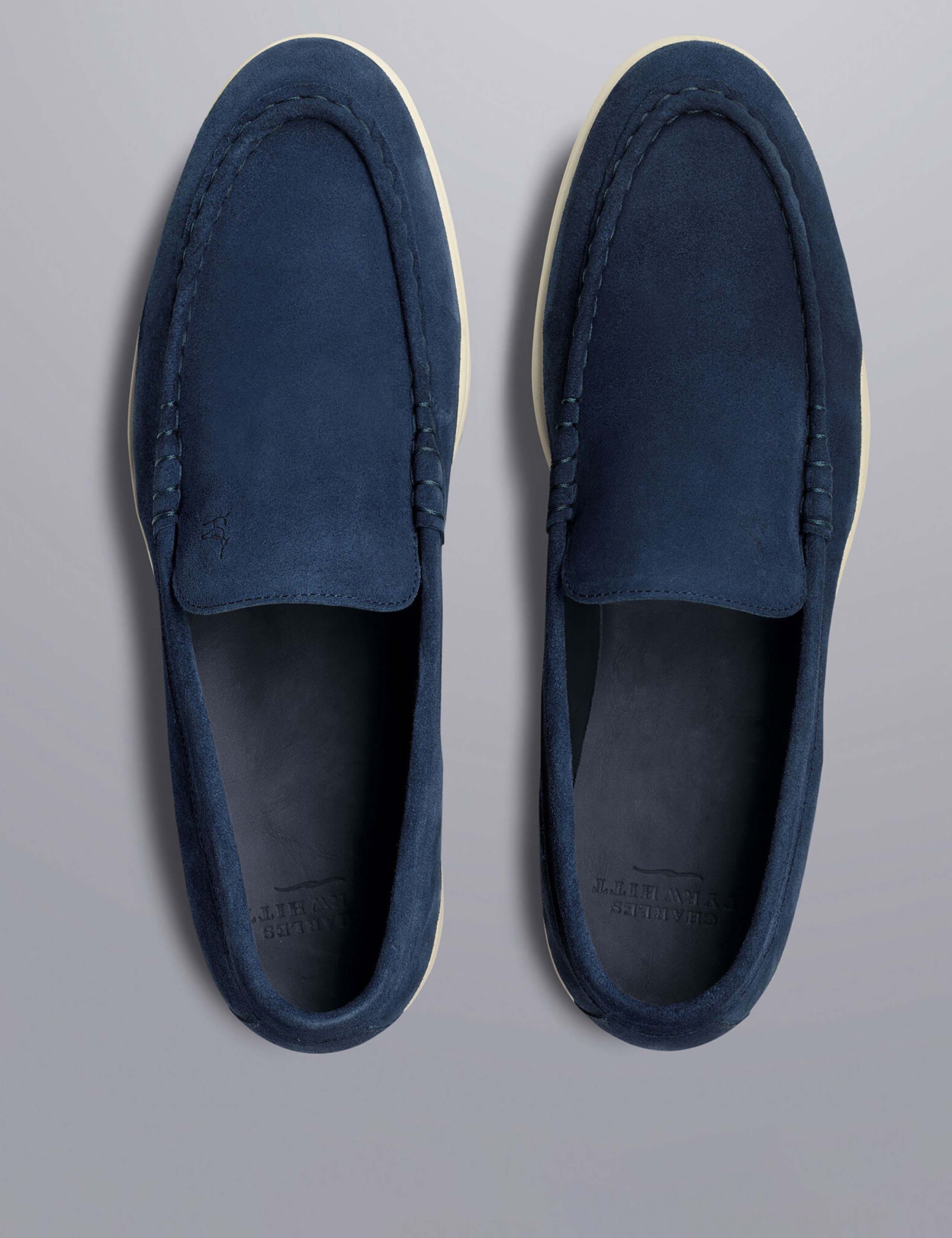 Suede Slip On Shoes 2 of 4