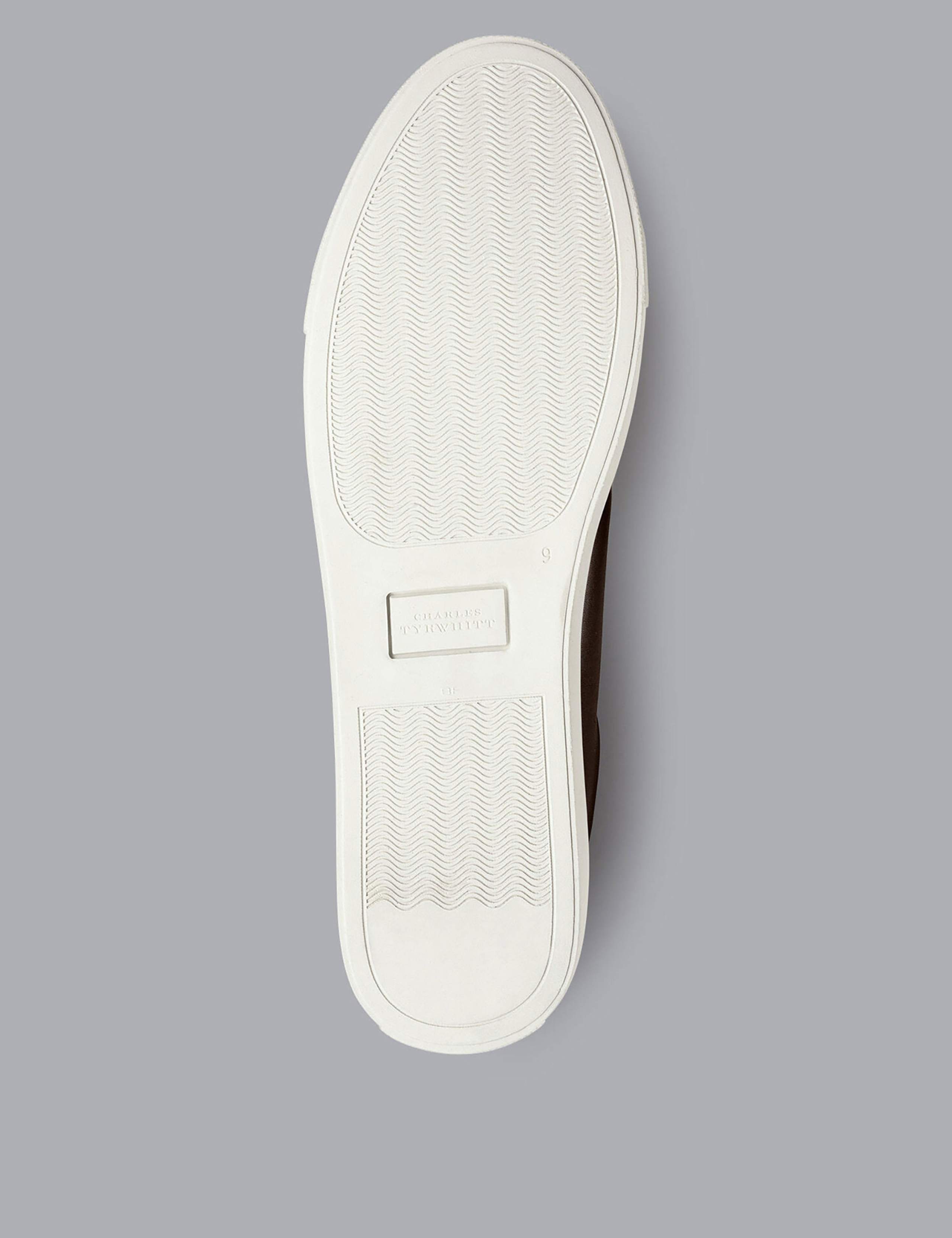 Leather Lace Up Trainers 4 of 4