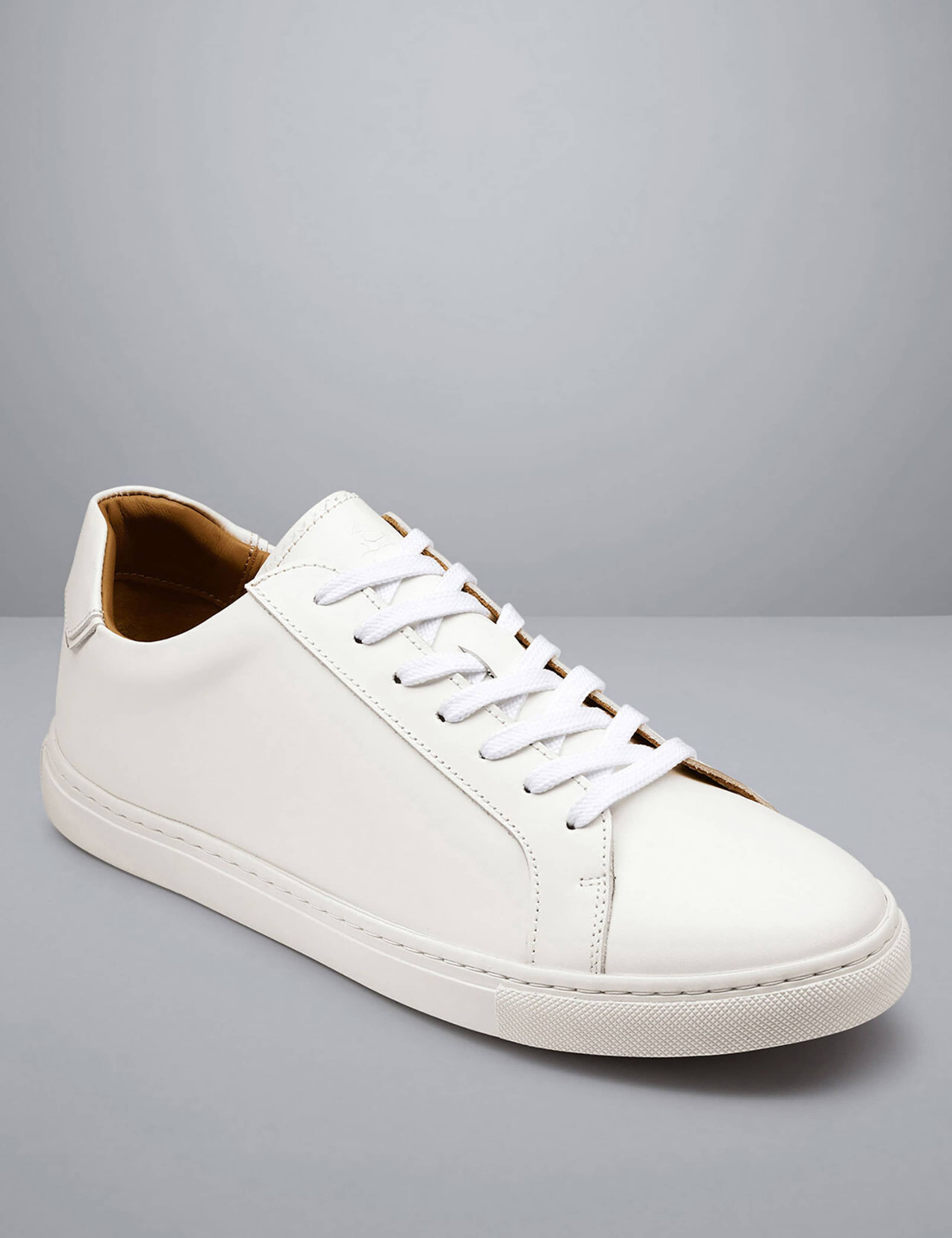 Leather Lace Up Trainers 3 of 4