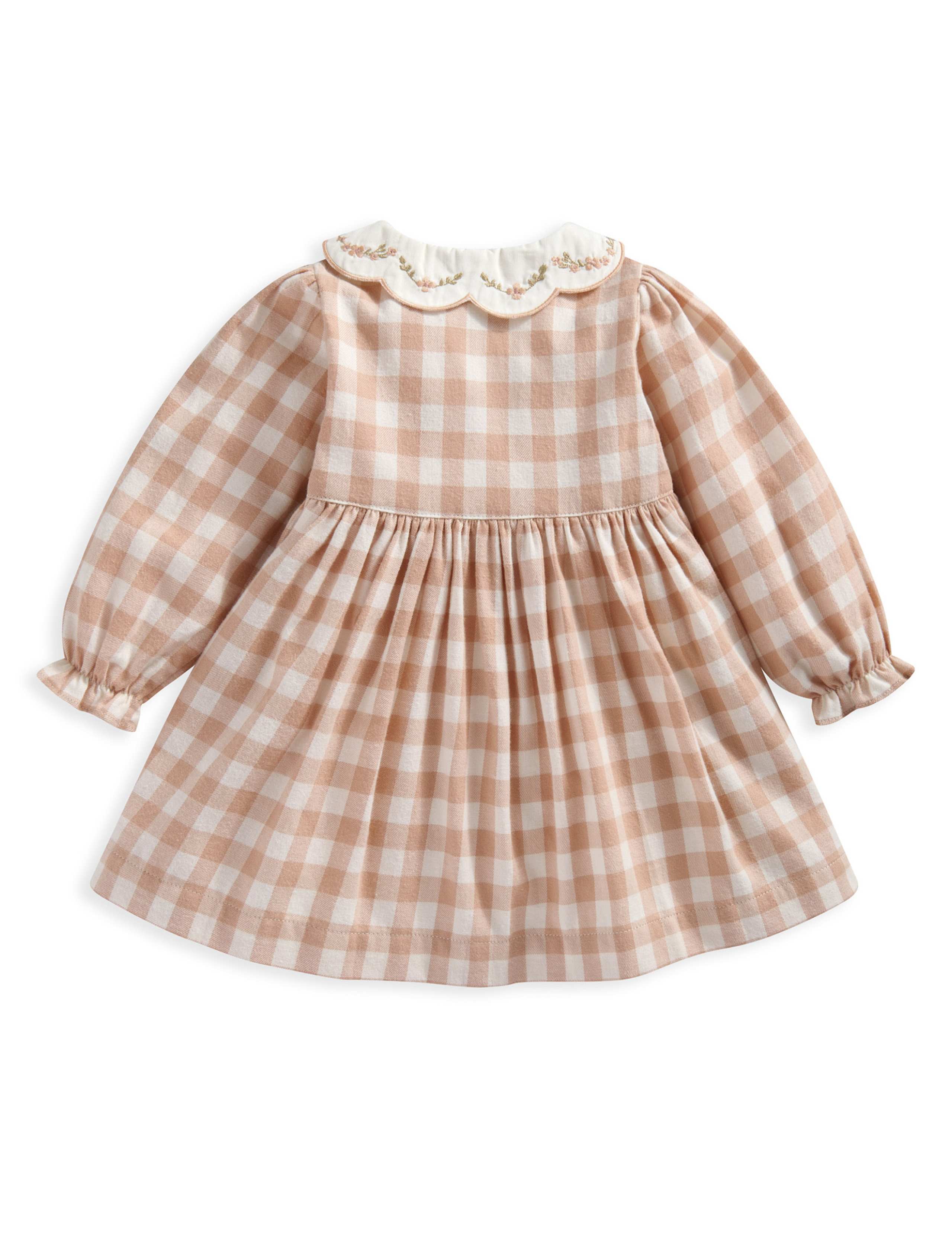 Pure Cotton Gingham Dress (0-3 Yrs) 3 of 3