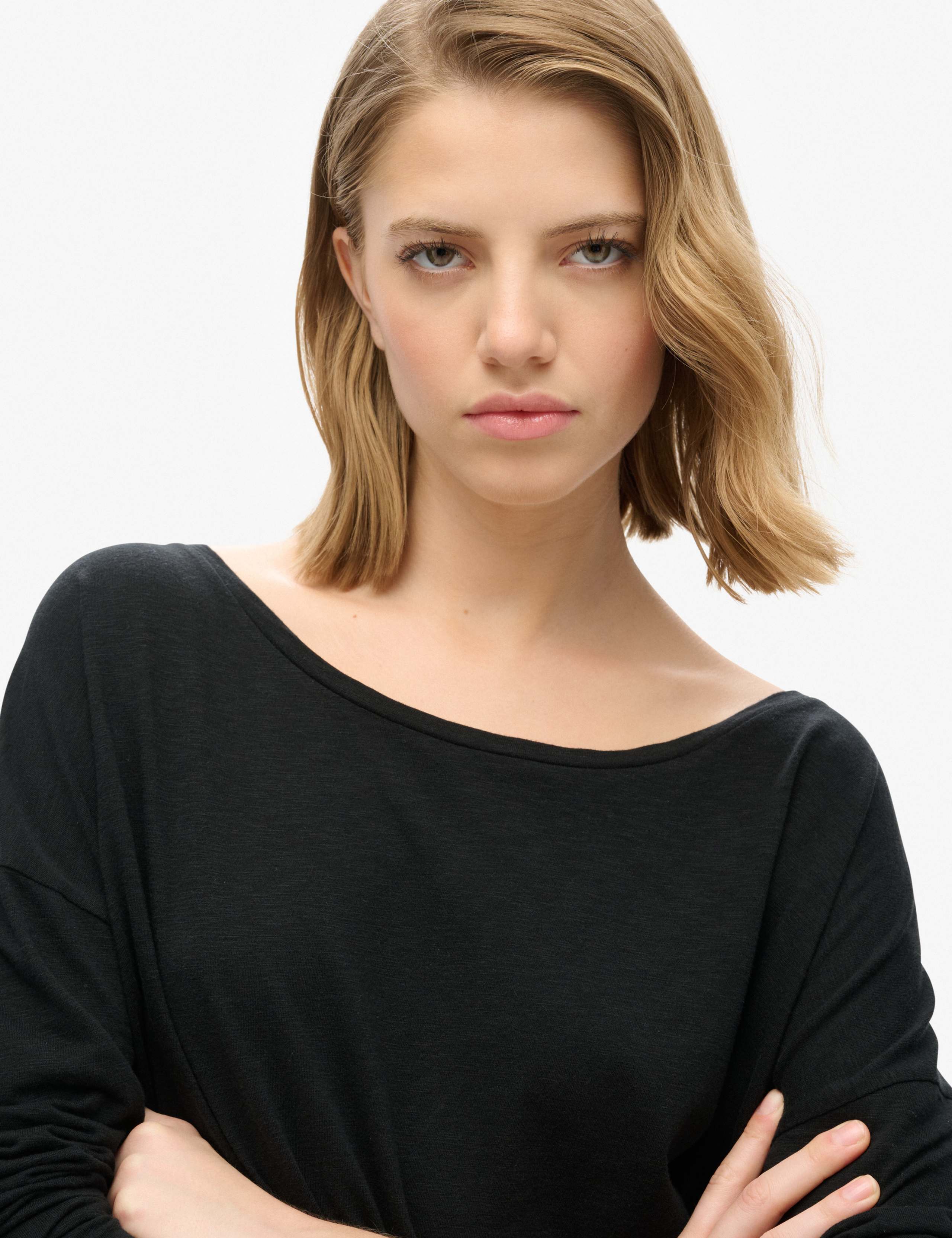 Jersey Wide Neck Top 4 of 5