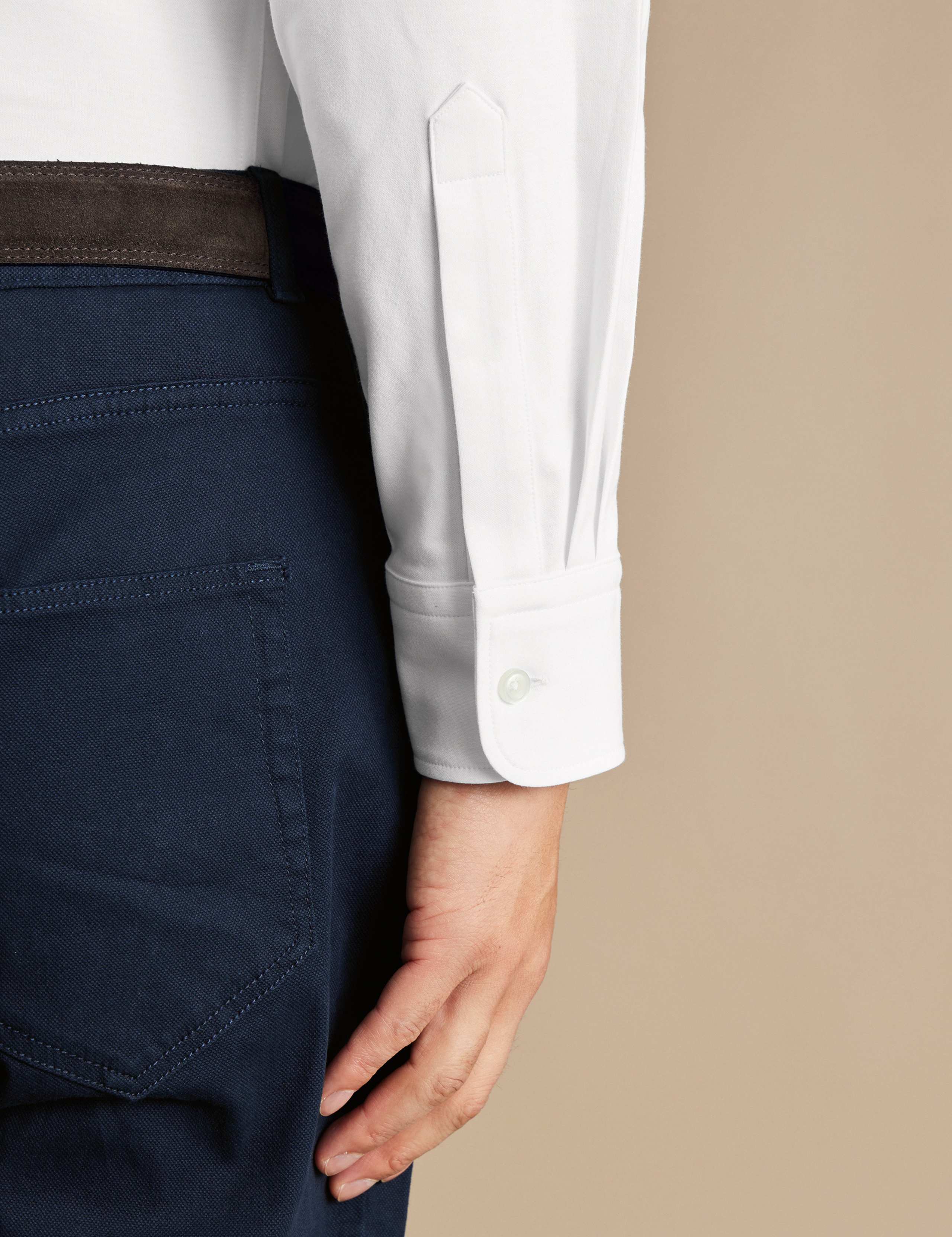Cotton Blend Jersey Shirt 4 of 6