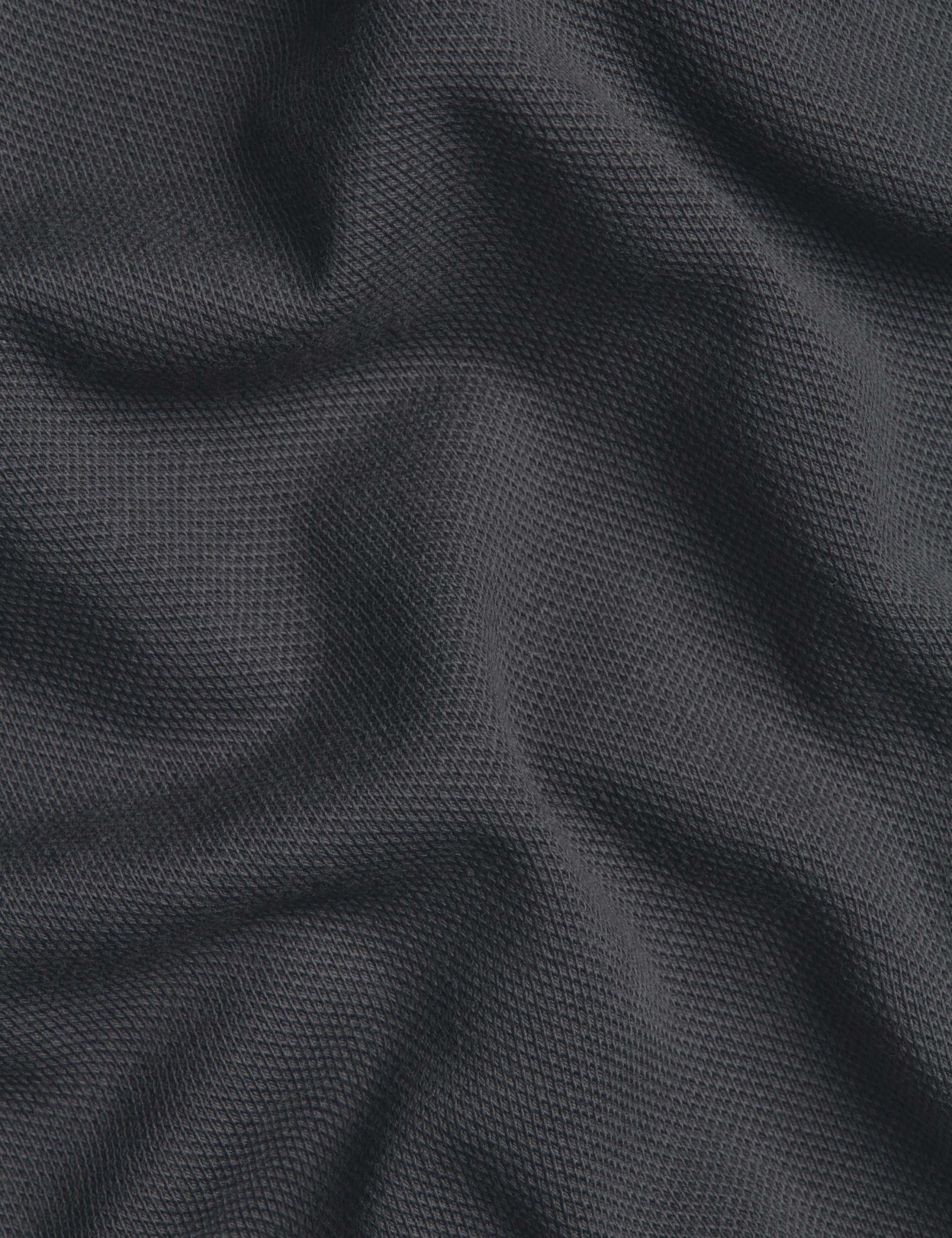 Cotton Rich Pique Long Sleeve Polo Shirt 6 of 6