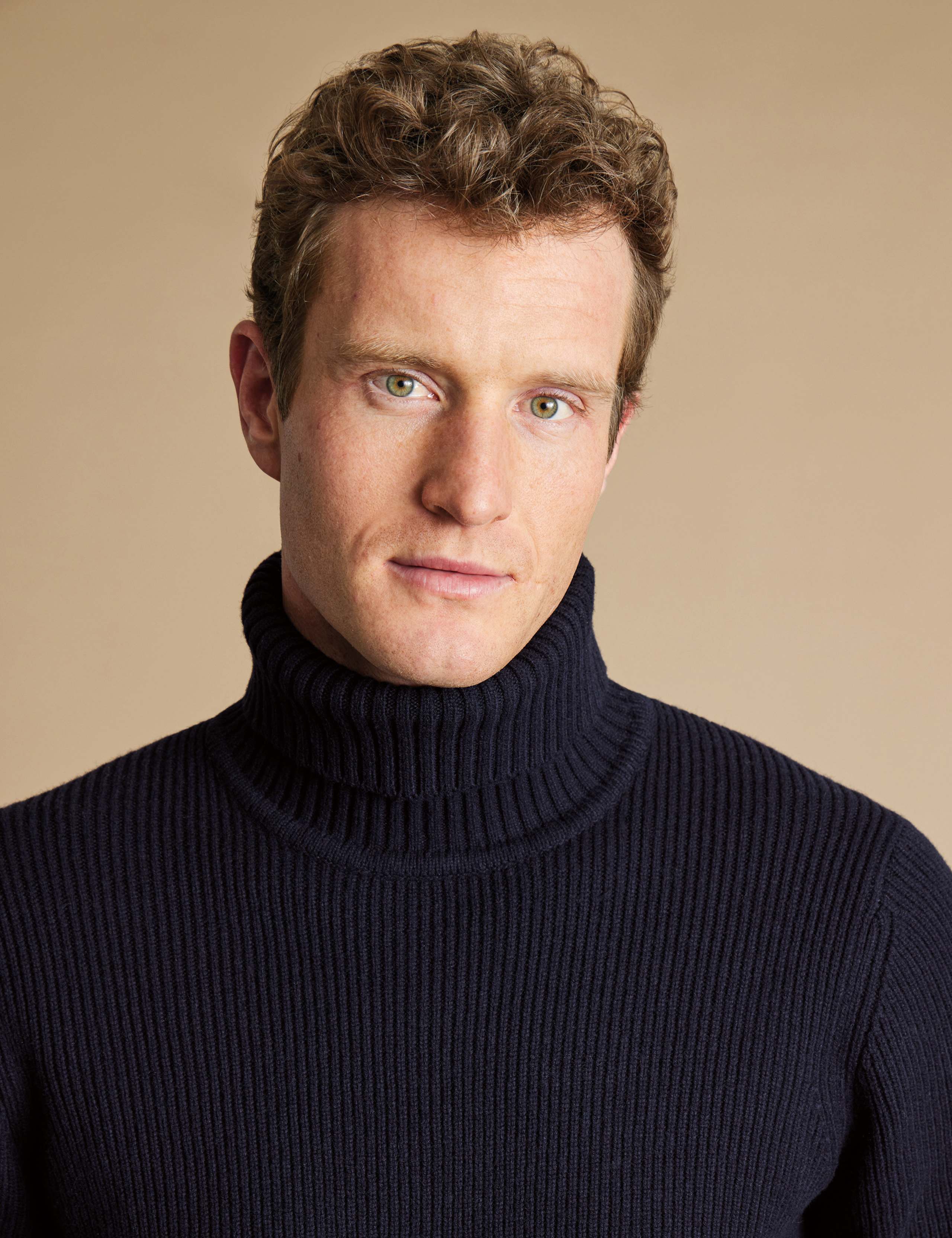 Pure Wool Relaxed Roll Neck Jumper 3 of 5