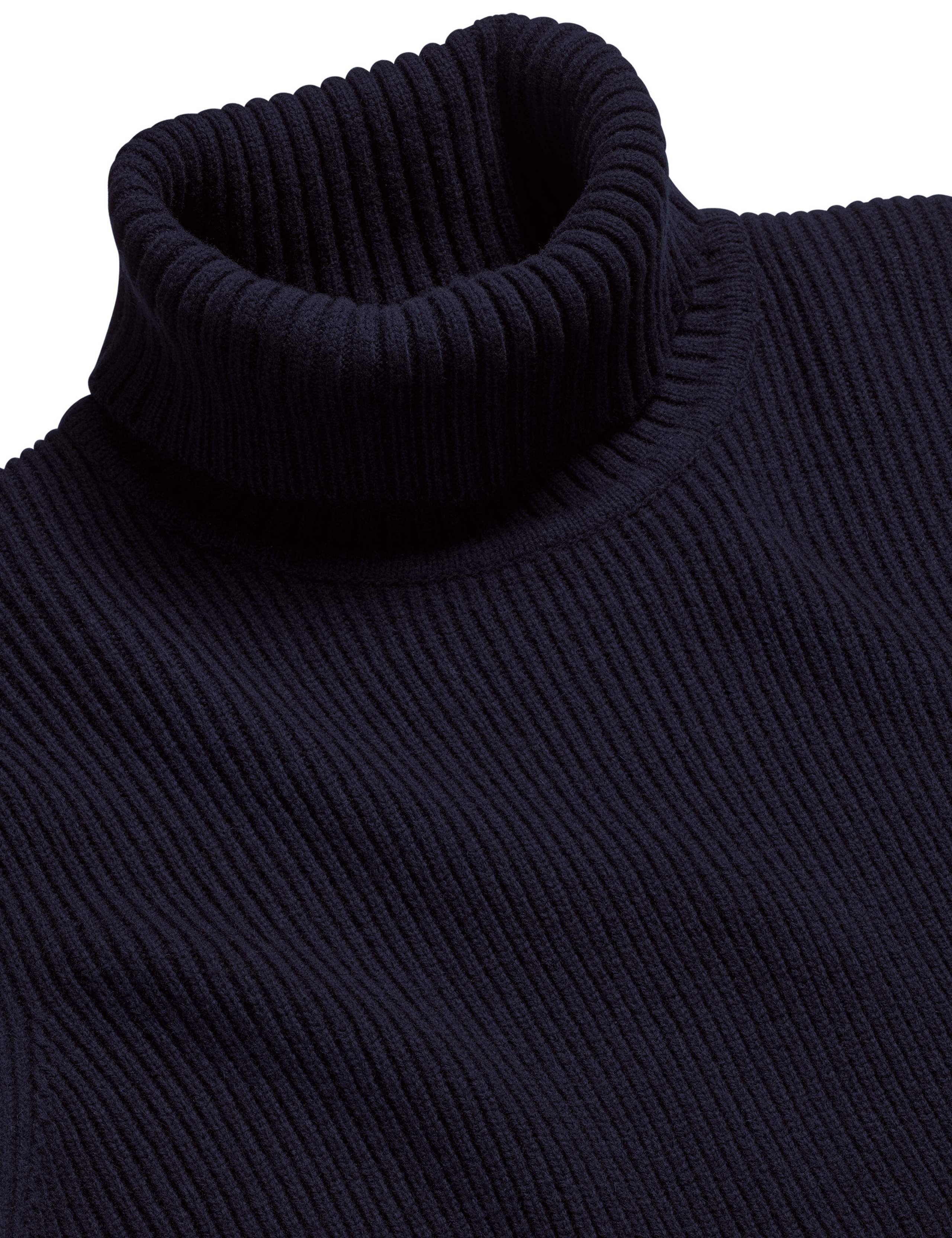 Pure Wool Relaxed Roll Neck Jumper 4 of 5