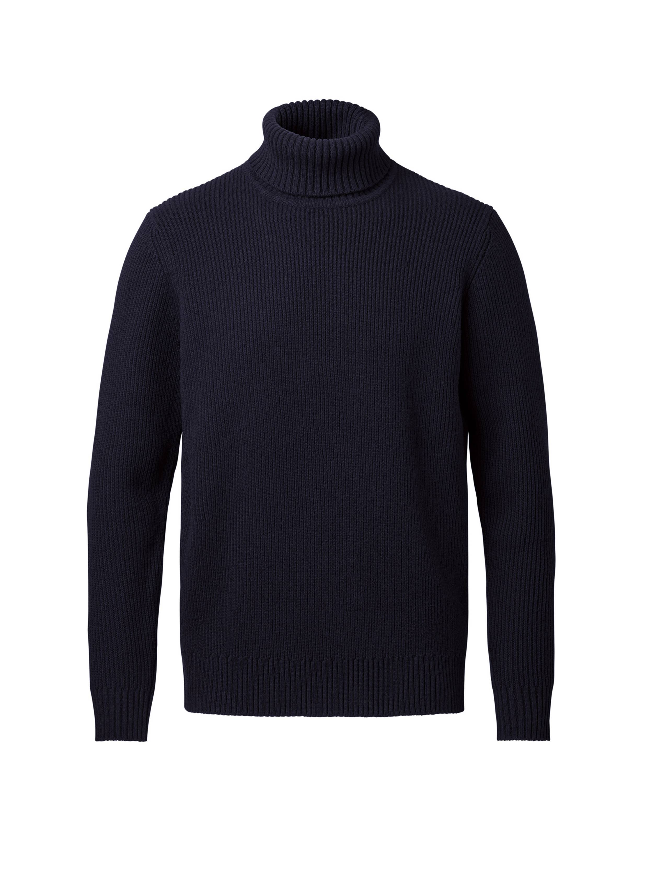 Pure Wool Relaxed Roll Neck Jumper 2 of 5