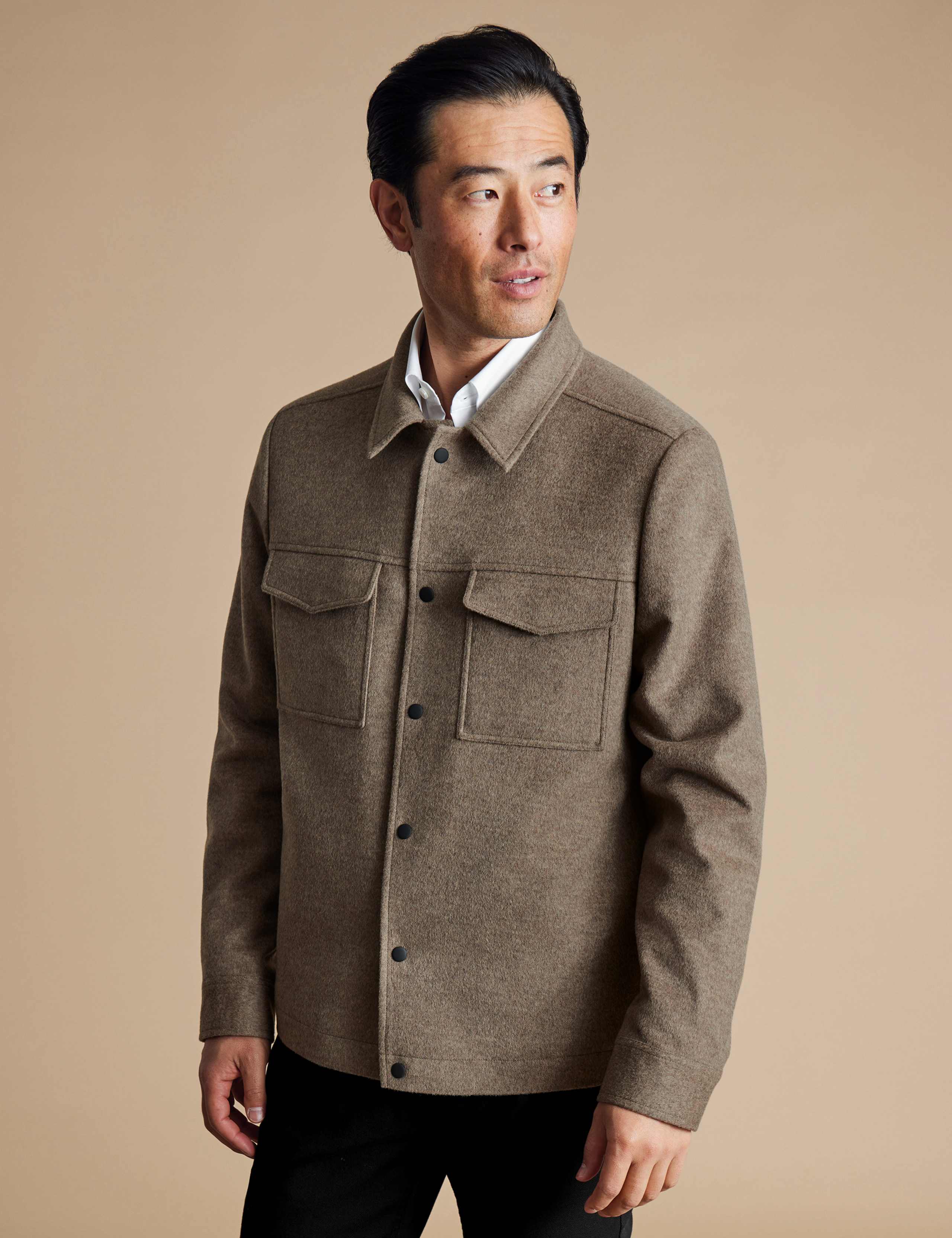 Pure Wool Harrington Jacket 1 of 5