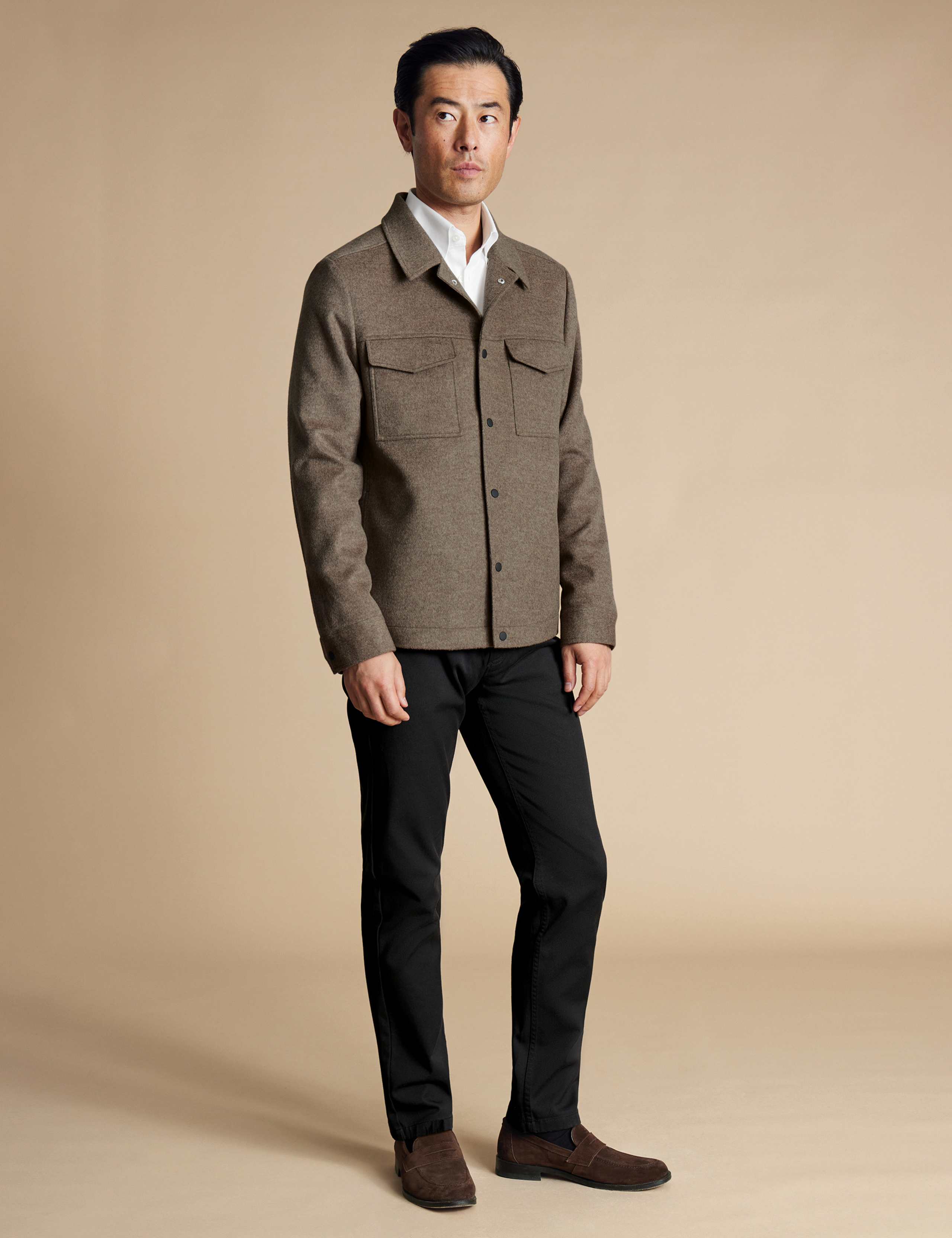Pure Wool Harrington Jacket 2 of 5