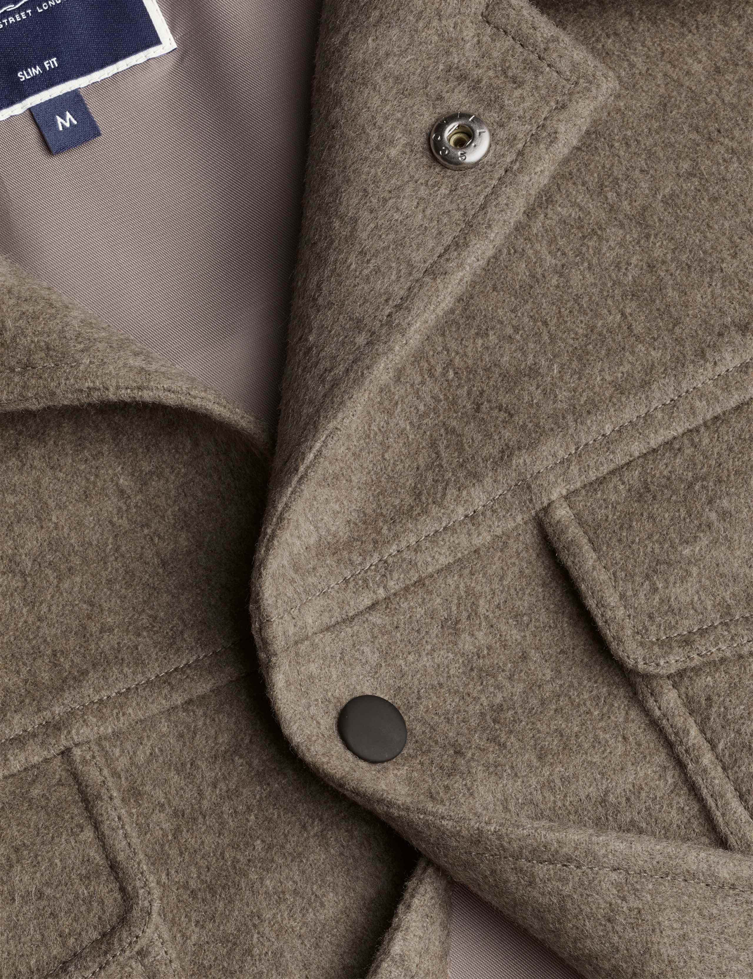 Pure Wool Harrington Jacket 5 of 5