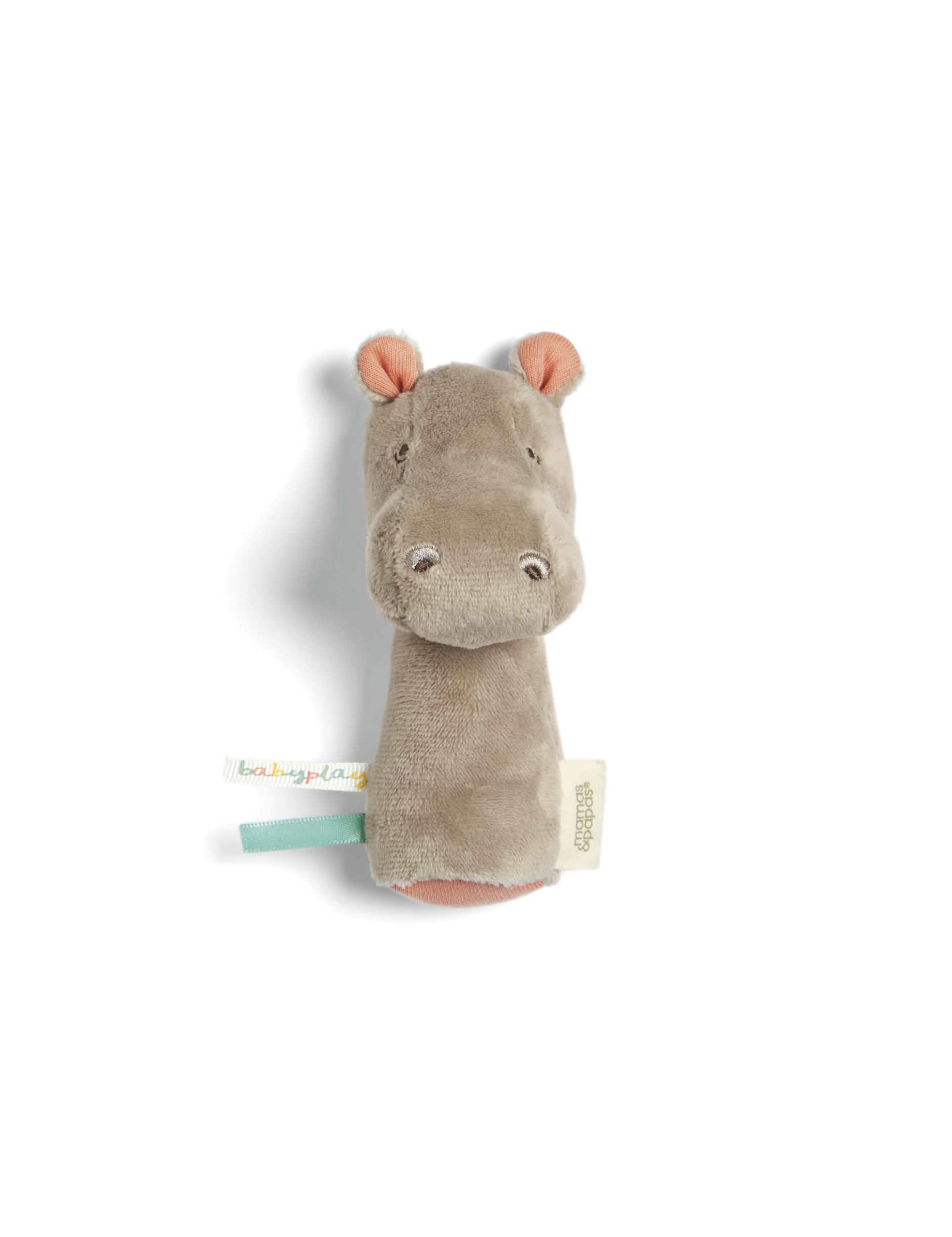 2pk Hippo & Ladybird Wrist Rattles (0+ Mths) 4 of 4